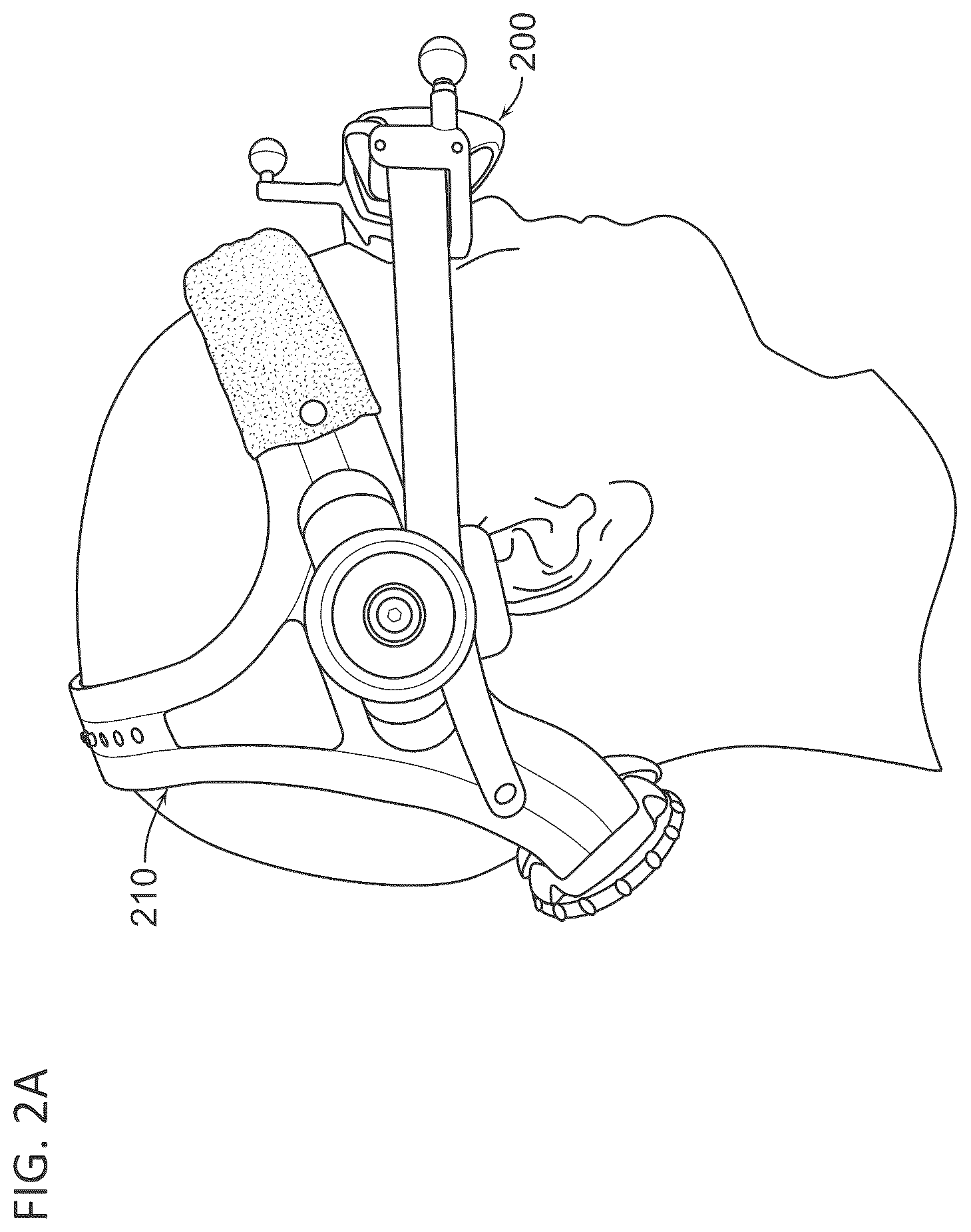 Patent US12366768 Figure 3 – Head mounted display assembly with control of head mounted display and loupe position and orientation