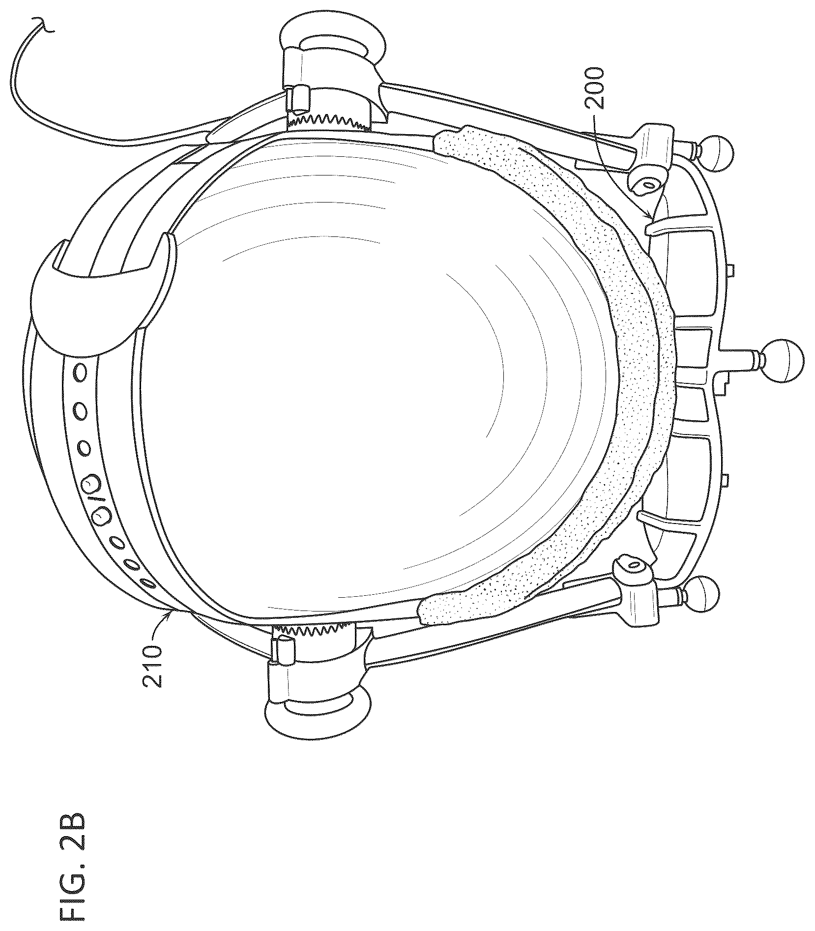 Patent US12366768 Figure 4 – Head mounted display assembly with control of head mounted display and loupe position and orientation