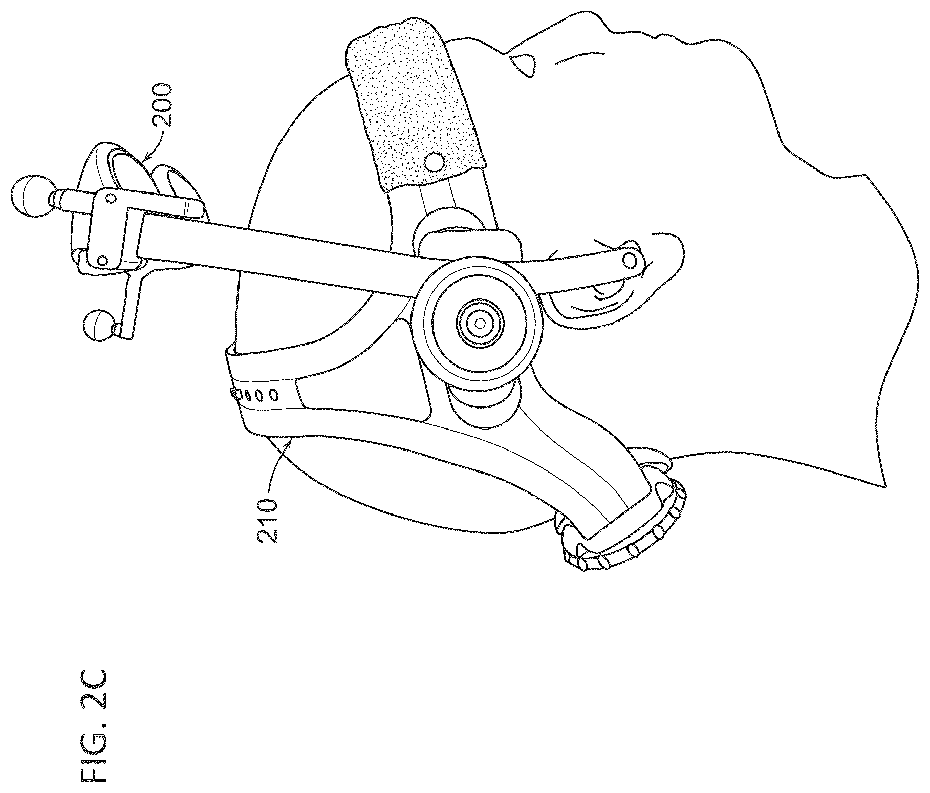 Patent US12366768 Figure 5 – Head mounted display assembly with control of head mounted display and loupe position and orientation