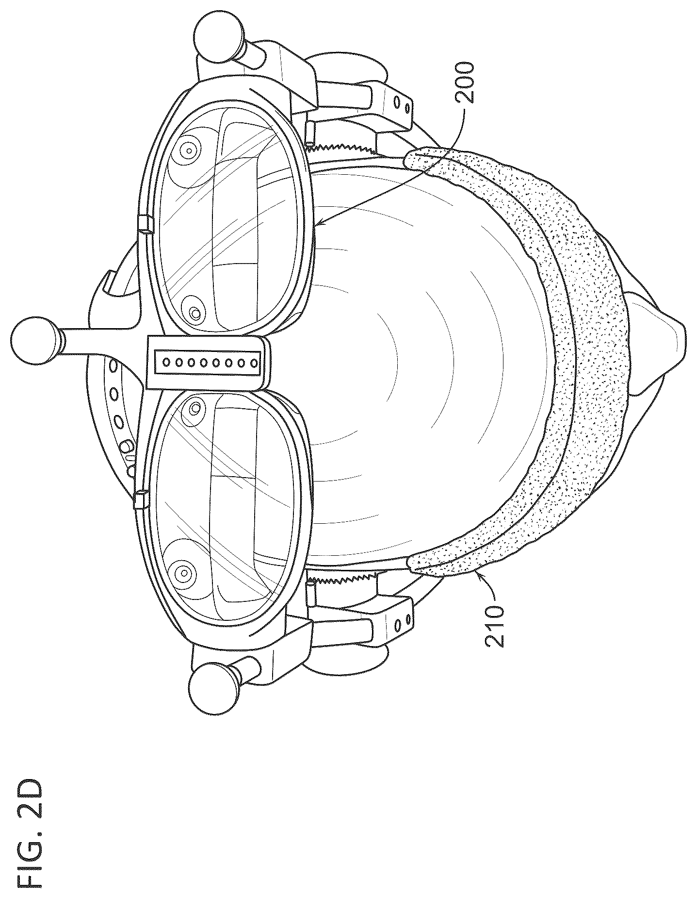 Patent US12366768 Figure 6 – Head mounted display assembly with control of head mounted display and loupe position and orientation