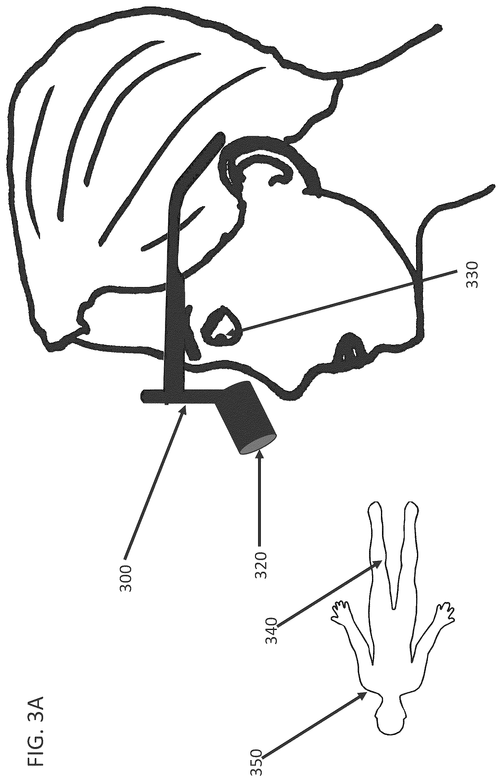 Patent US12366768 Figure 9 – Head mounted display assembly with control of head mounted display and loupe position and orientation