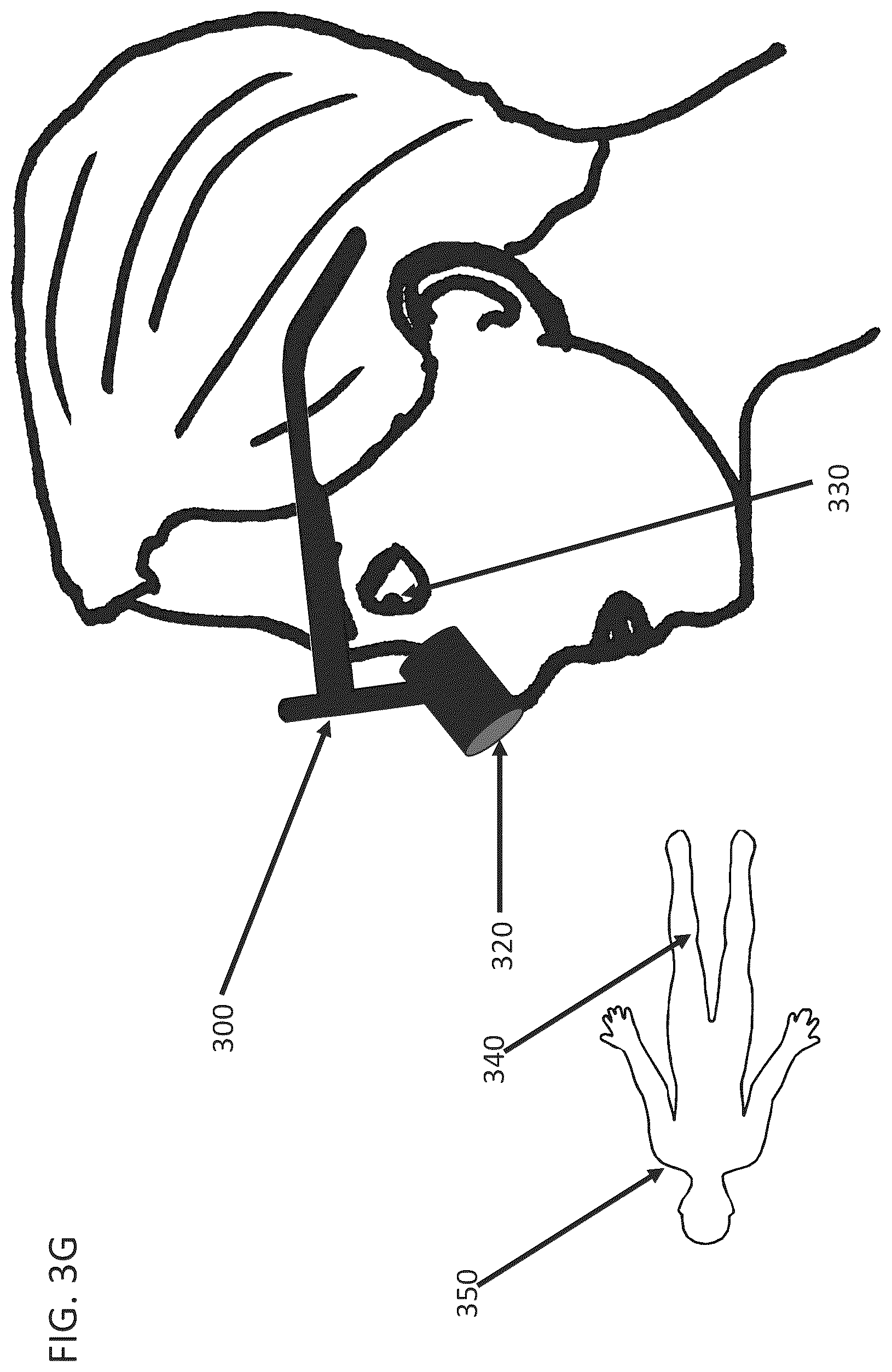 Patent US12366768 Figure 15 – Head mounted display assembly with control of head mounted display and loupe position and orientation
