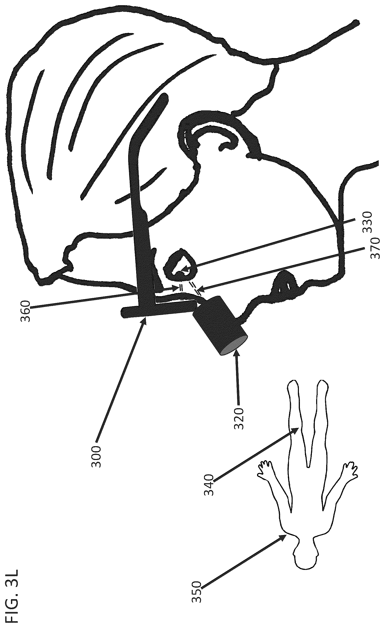 Patent US12366768 Figure 20 – Head mounted display assembly with control of head mounted display and loupe position and orientation