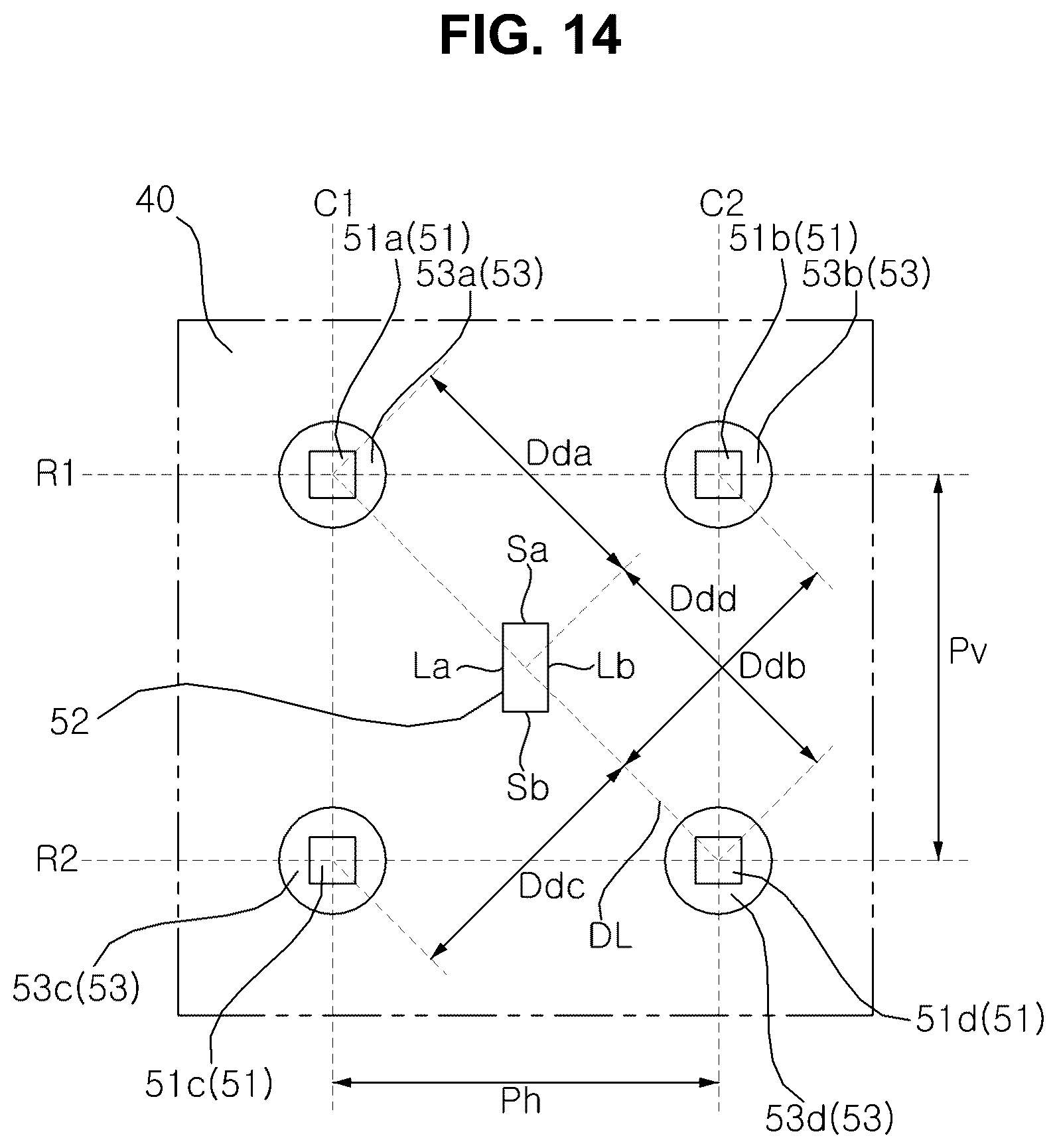 Patent US12366771 Figure 14 – Display device