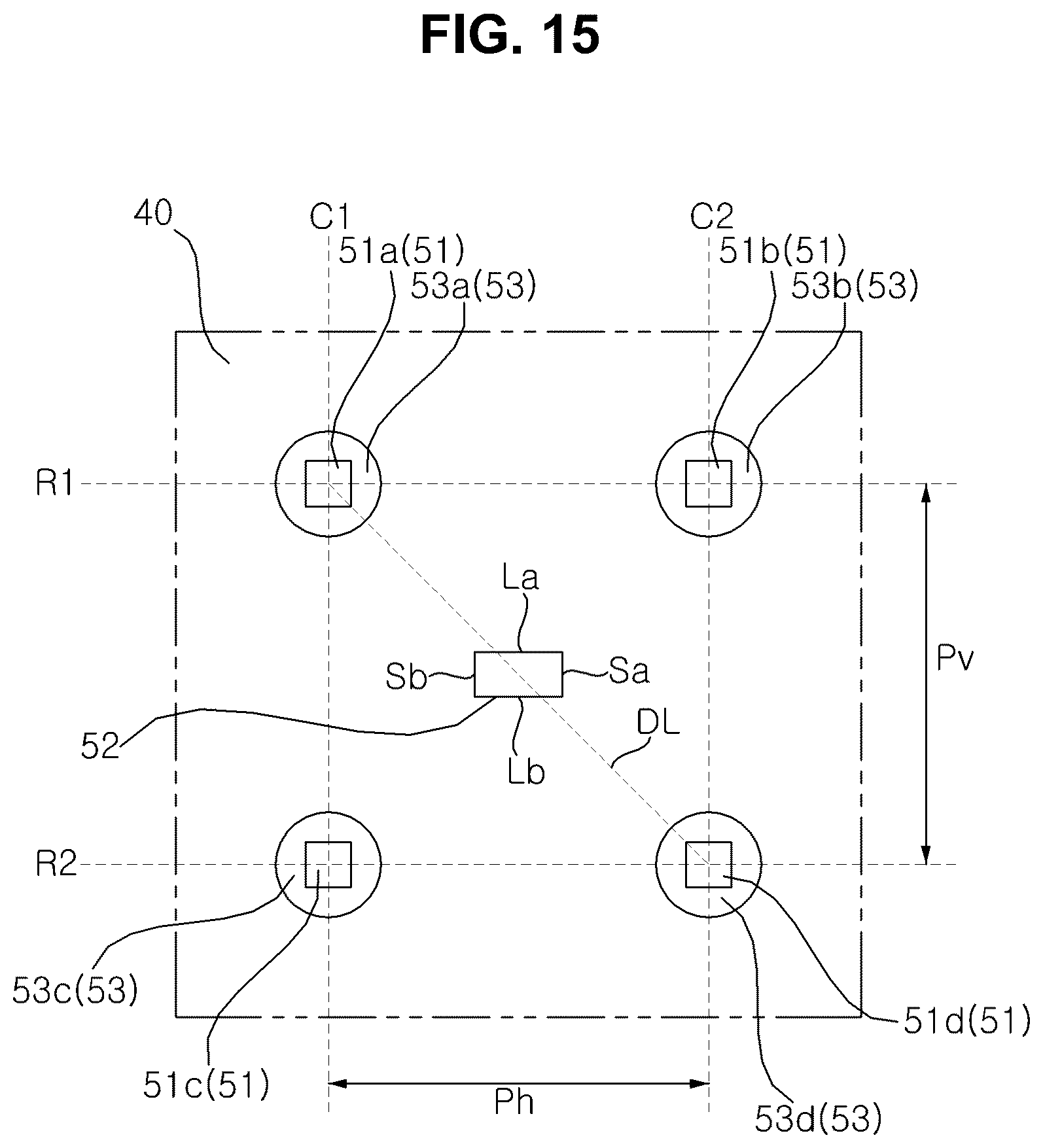Patent US12366771 Figure 15 – Display device