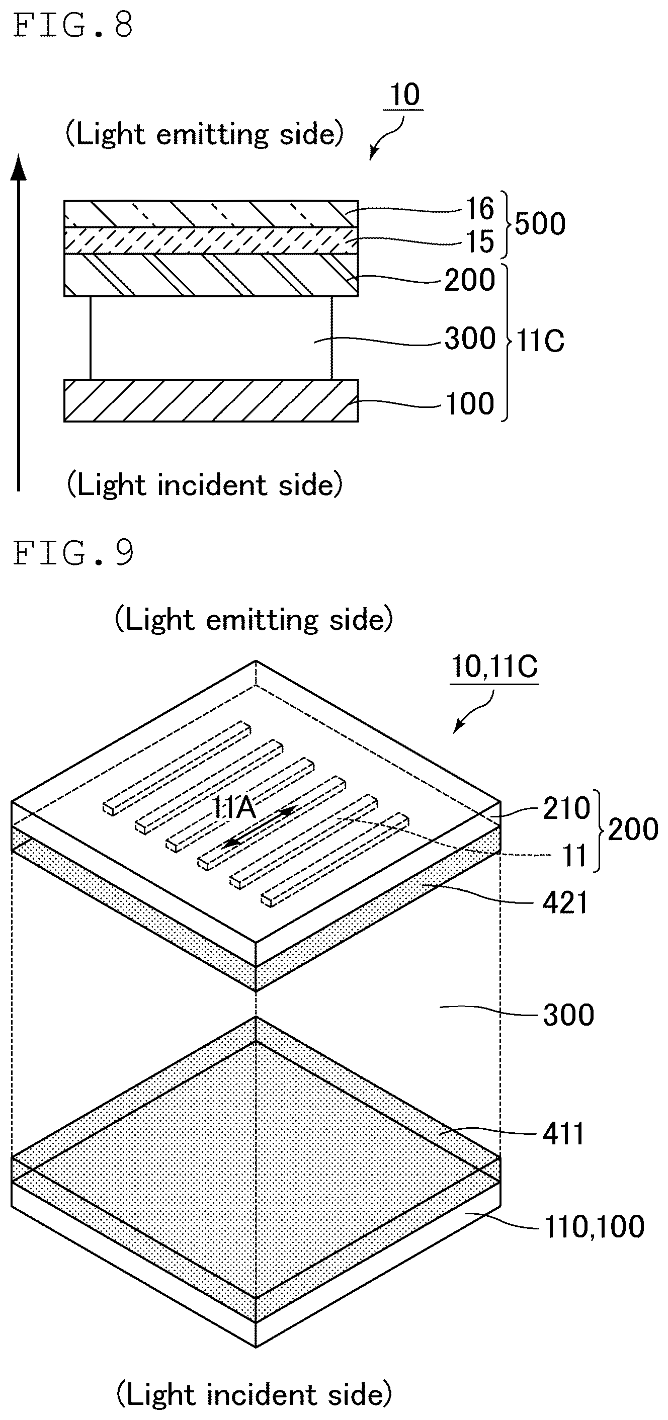 Patent US12366775 Figure 4 – Liquid crystal element and head mounted display