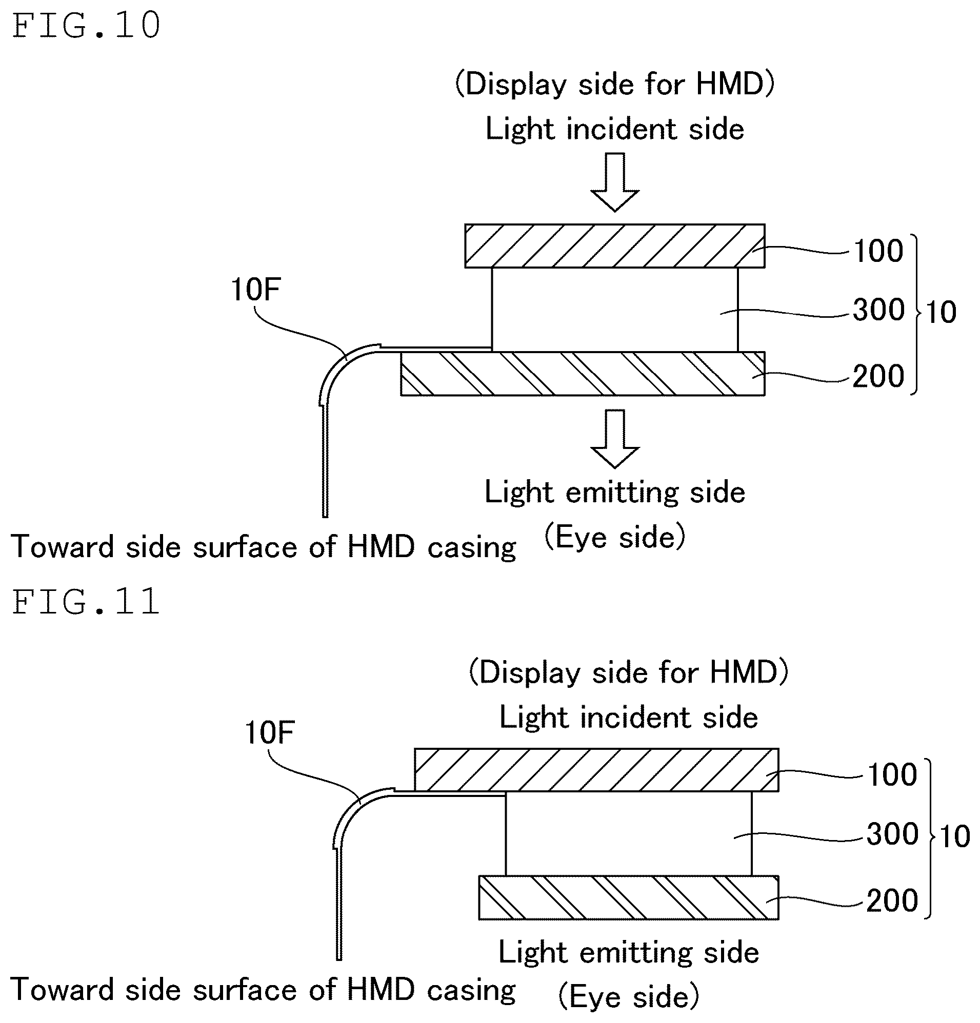 Patent US12366775 Figure 5 – Liquid crystal element and head mounted display
