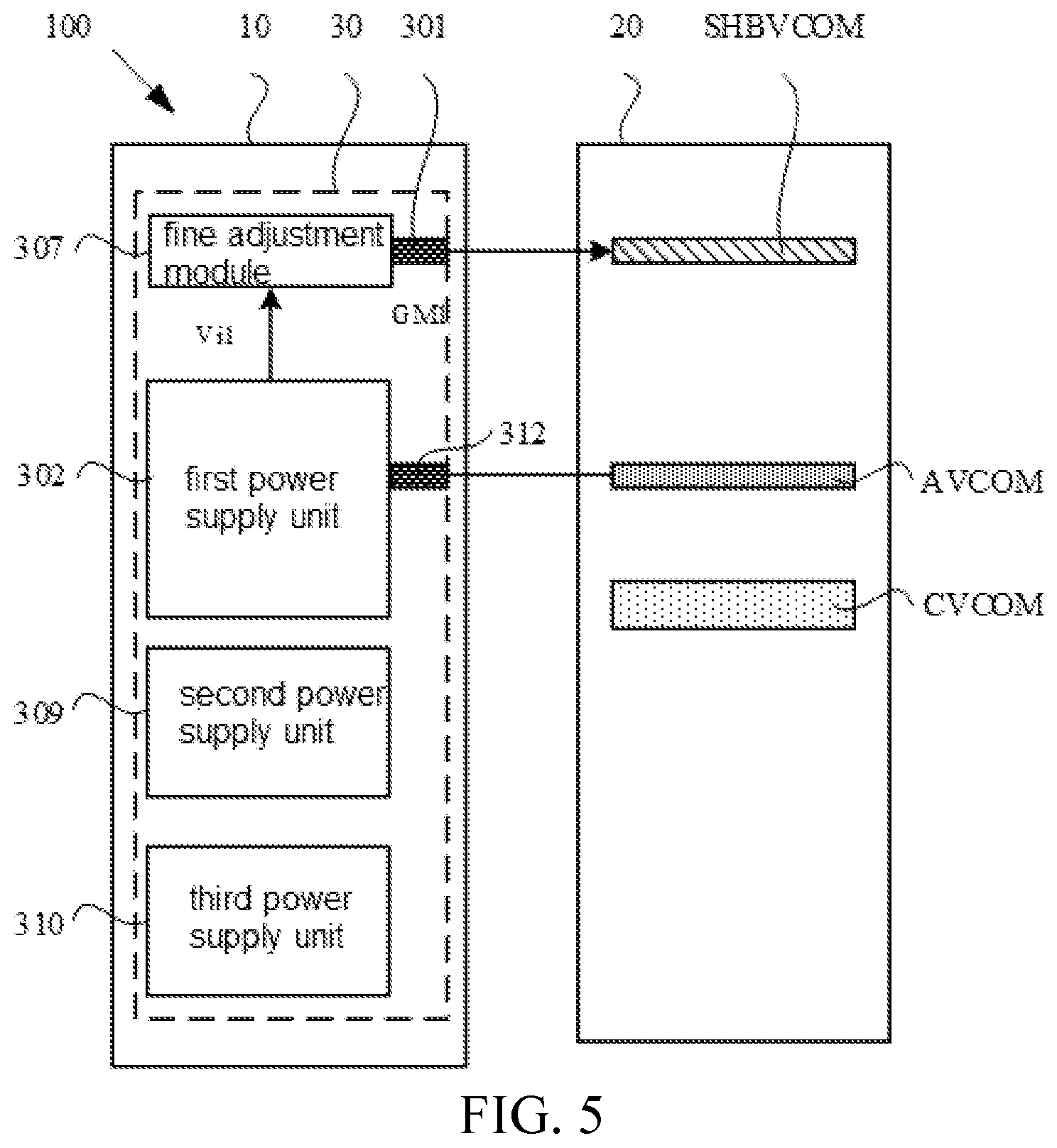Patent US12366778 Figure 4 – Display module without voltage conversion chip, manufacturing method thereof, and electronic terminal