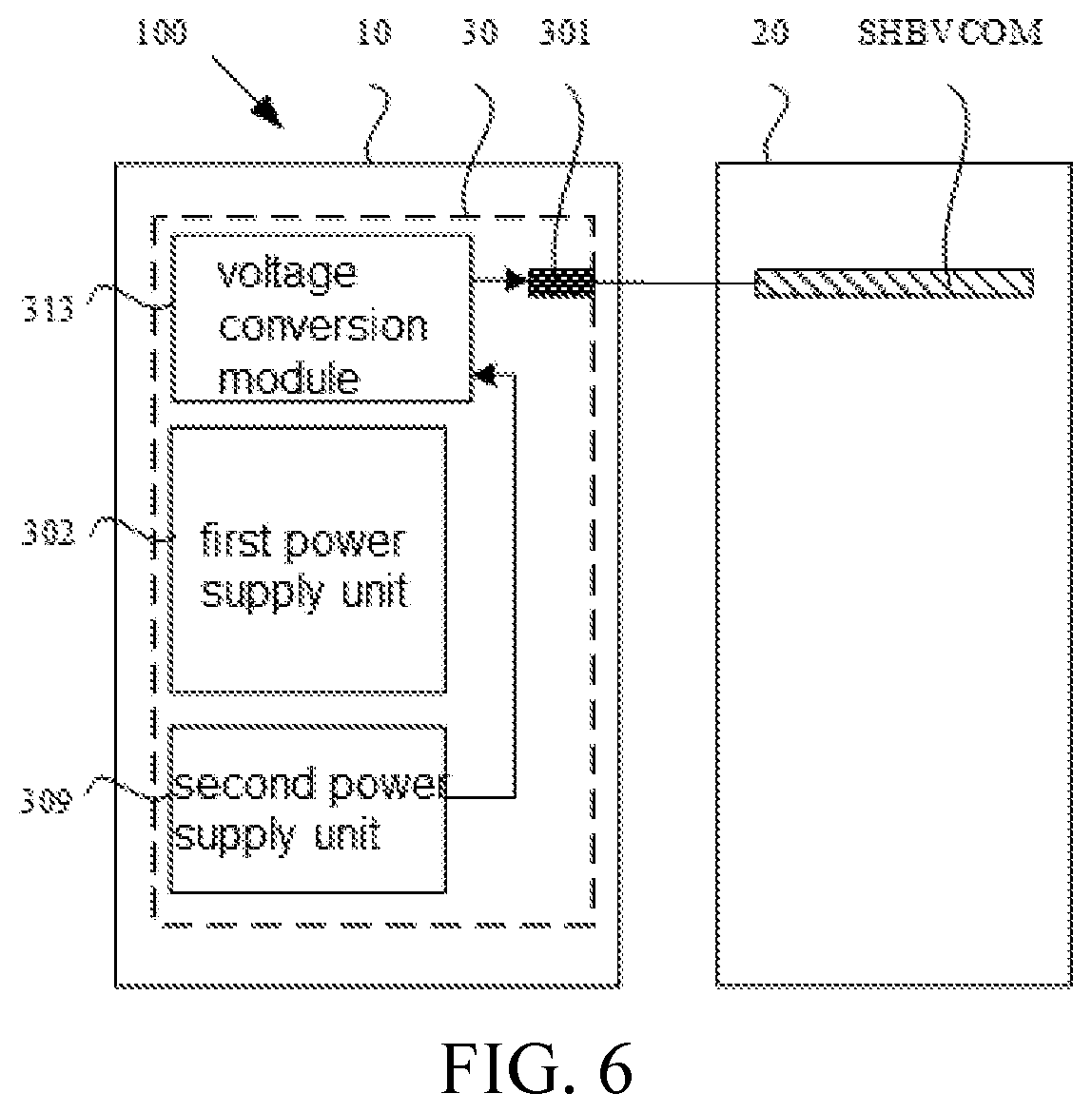Patent US12366778 Figure 5 – Display module without voltage conversion chip, manufacturing method thereof, and electronic terminal