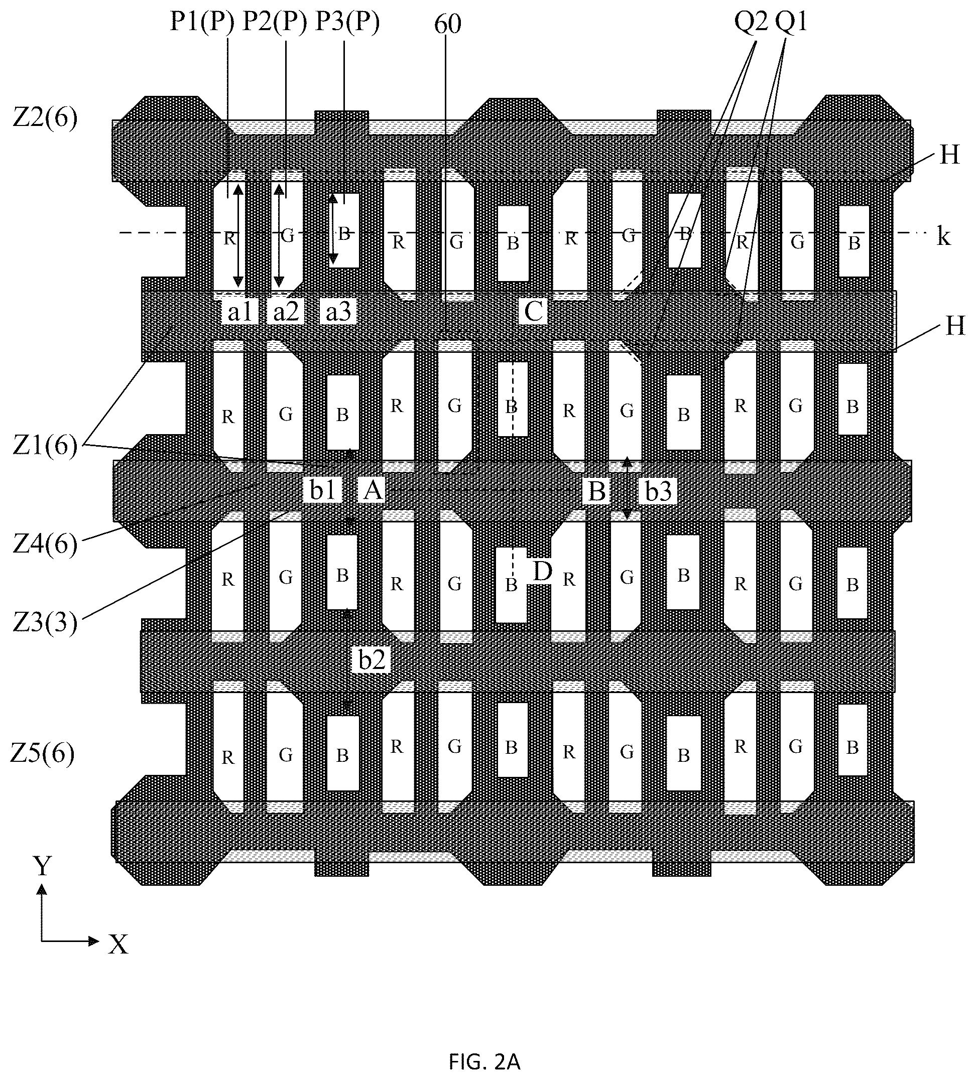 Patent US12366779 Figure 2 – Display panel comprising a blocking structure and a spacer and display apparatus