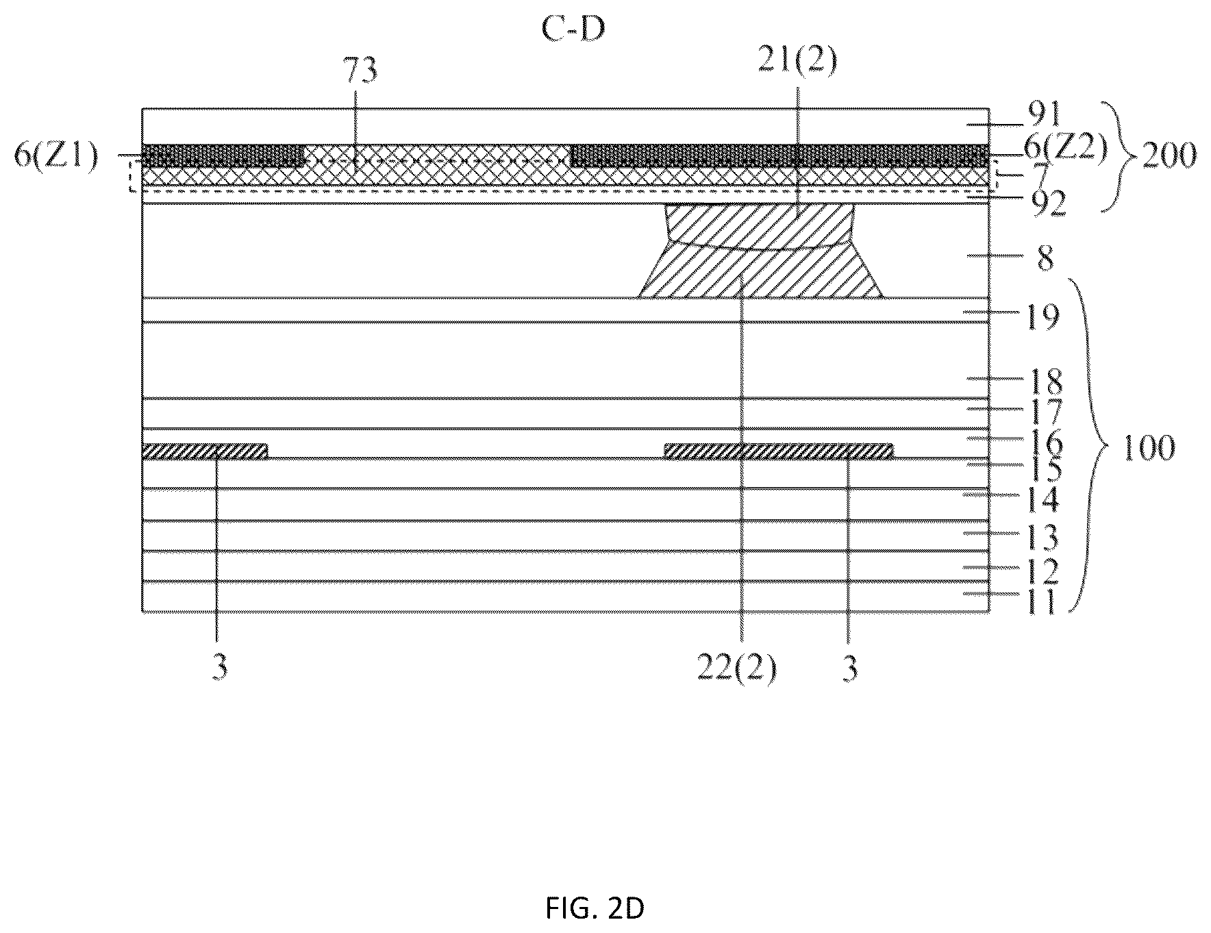 Patent US12366779 Figure 5 – Display panel comprising a blocking structure and a spacer and display apparatus