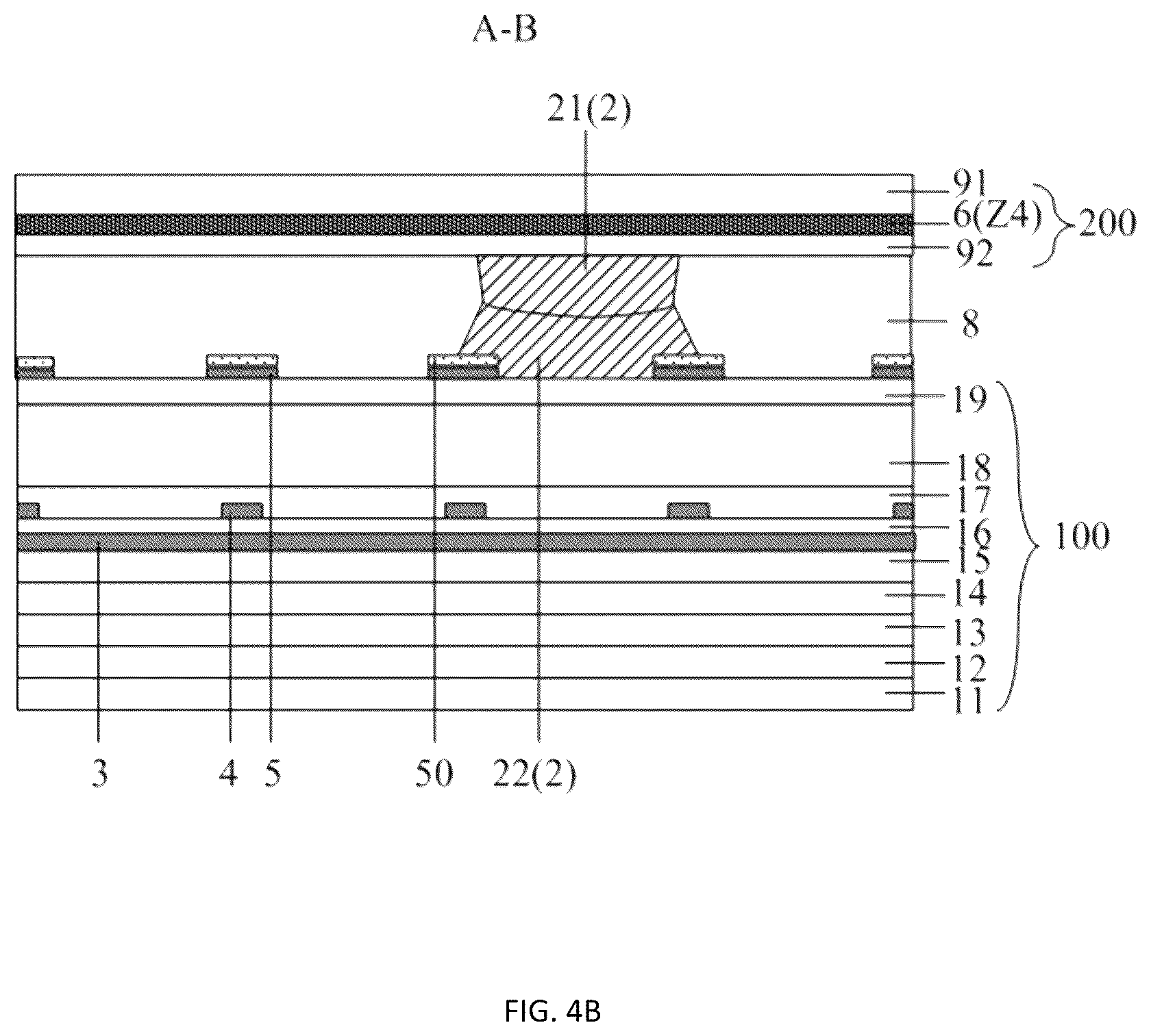 Patent US12366779 Figure 10 – Display panel comprising a blocking structure and a spacer and display apparatus
