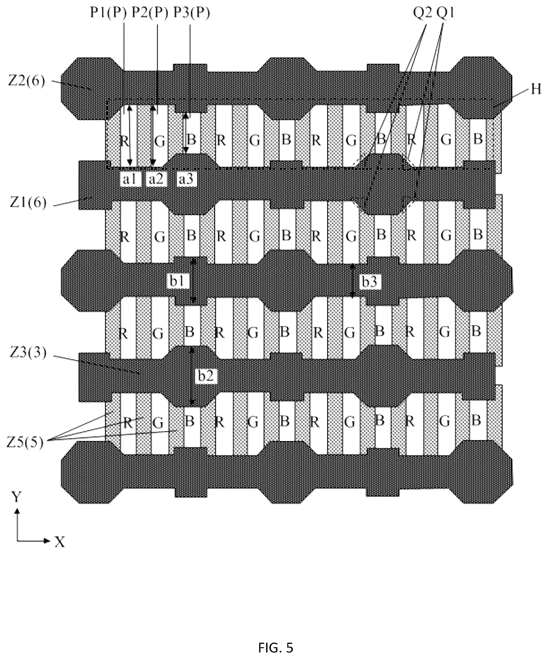 Patent US12366779 Figure 12 – Display panel comprising a blocking structure and a spacer and display apparatus