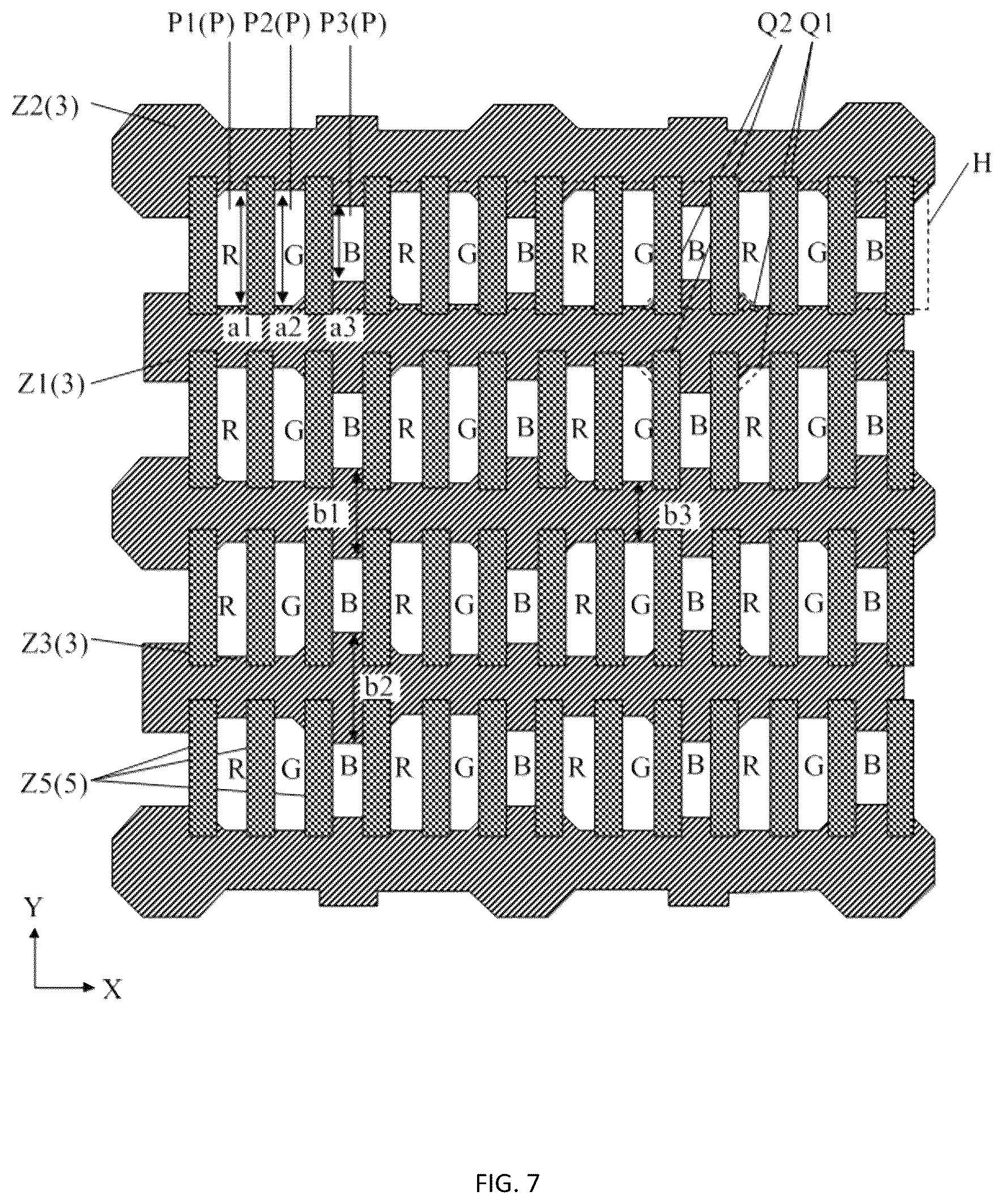 Patent US12366779 Figure 14 – Display panel comprising a blocking structure and a spacer and display apparatus