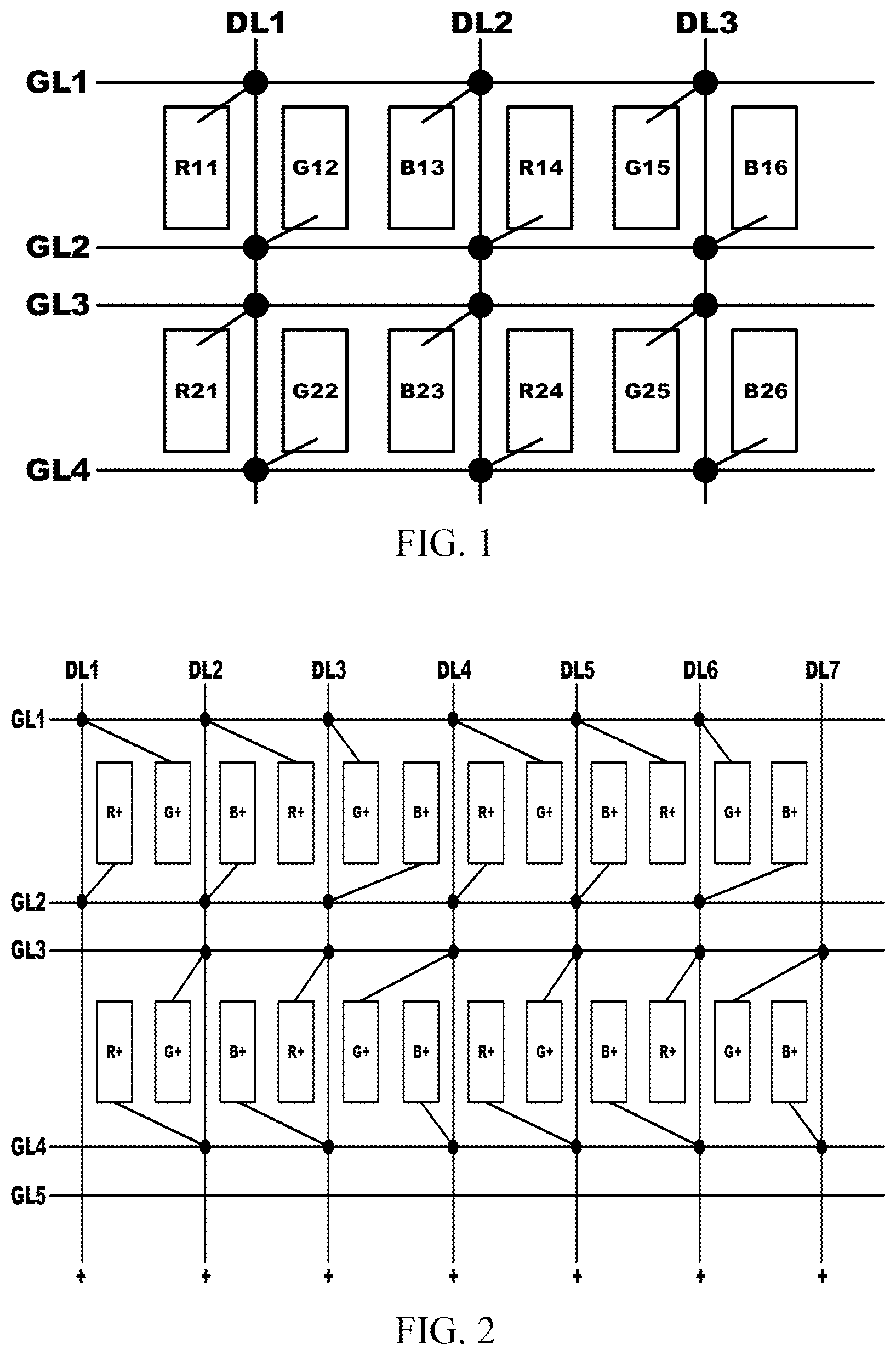Patent US12366780 Figure 1 – Pixel structure and display panel