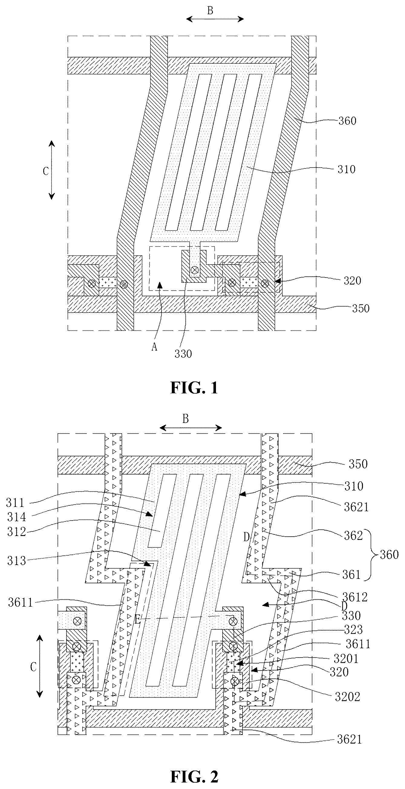 Patent US12366781 — Array substrate and display apparatus — Figure 1
