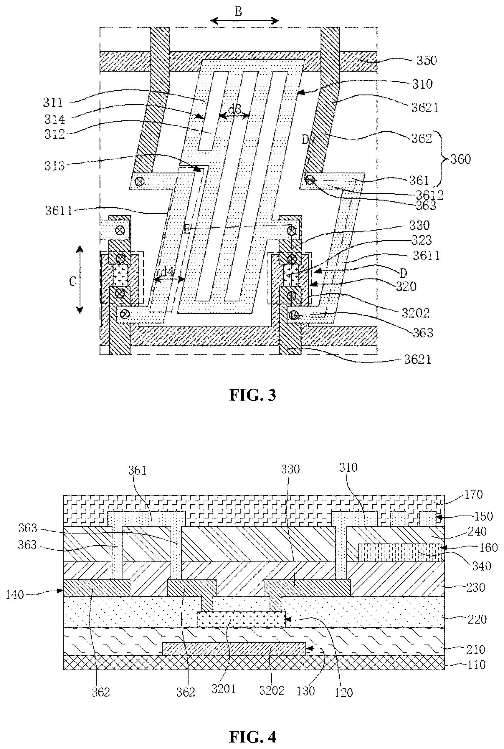 Patent US12366781 Figure 2 – Array substrate and display apparatus