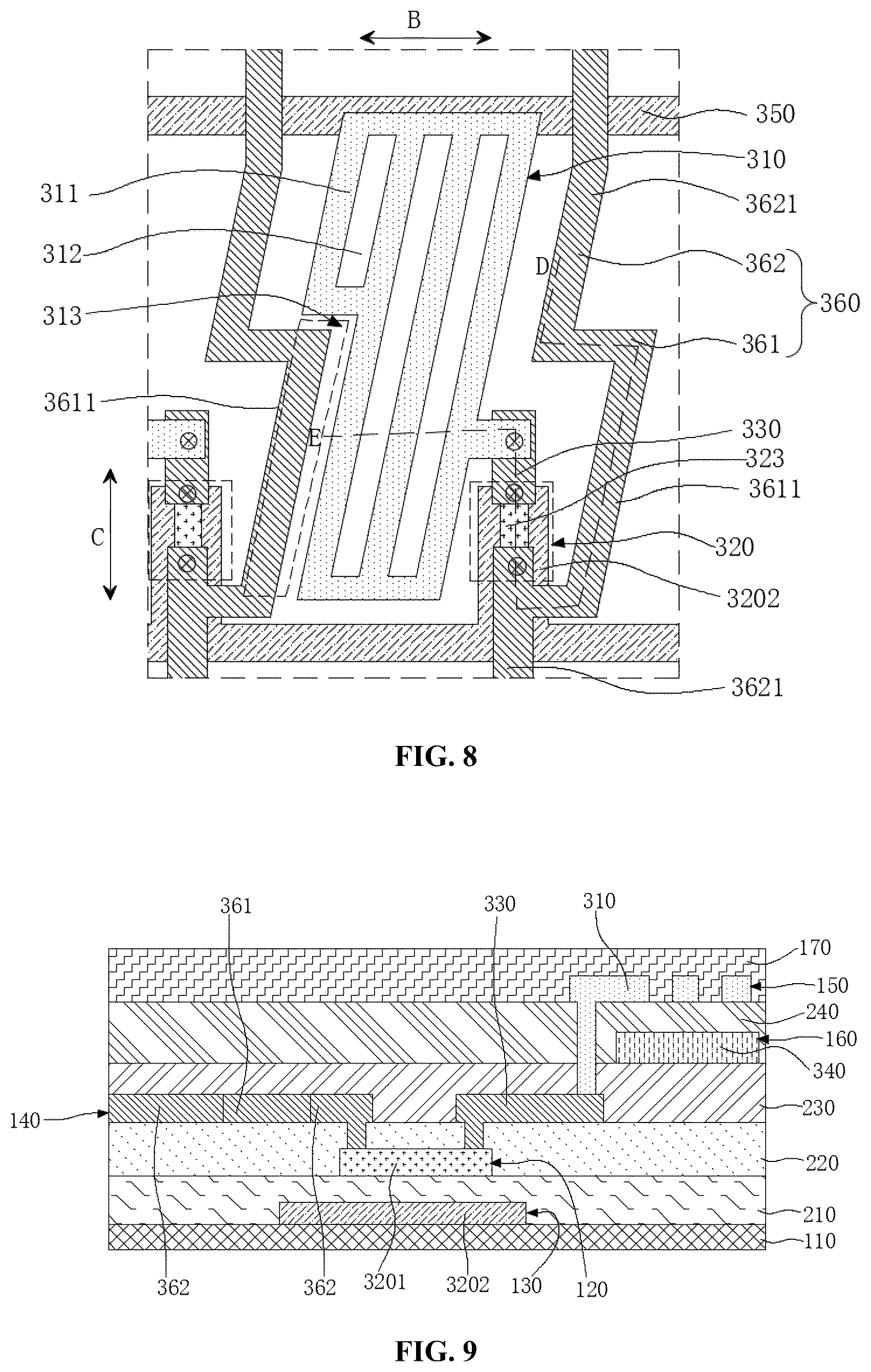 Patent US12366781 Figure 5 – Array substrate and display apparatus