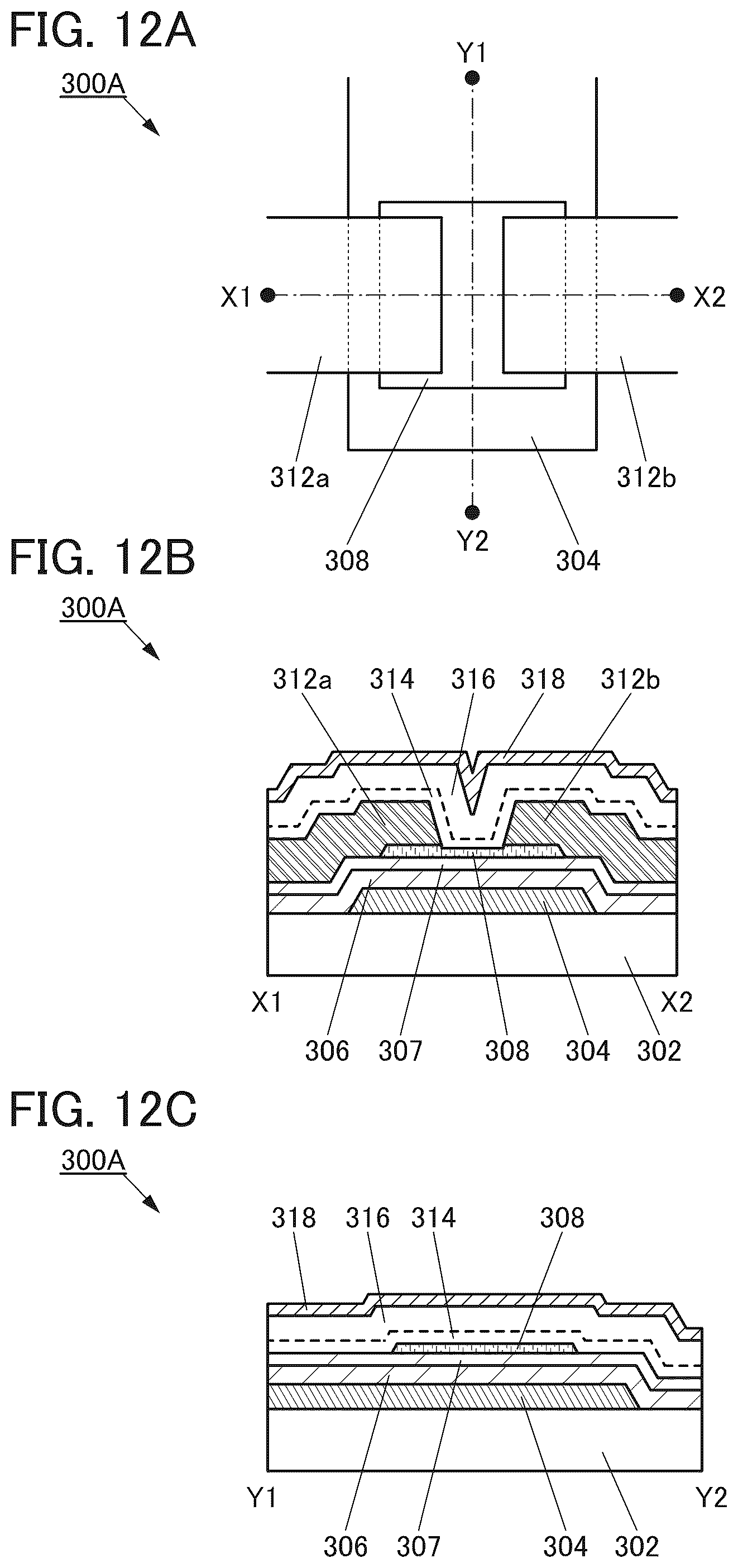 Patent US12366782 Figure 12 – Metal oxide and field-effect transistor