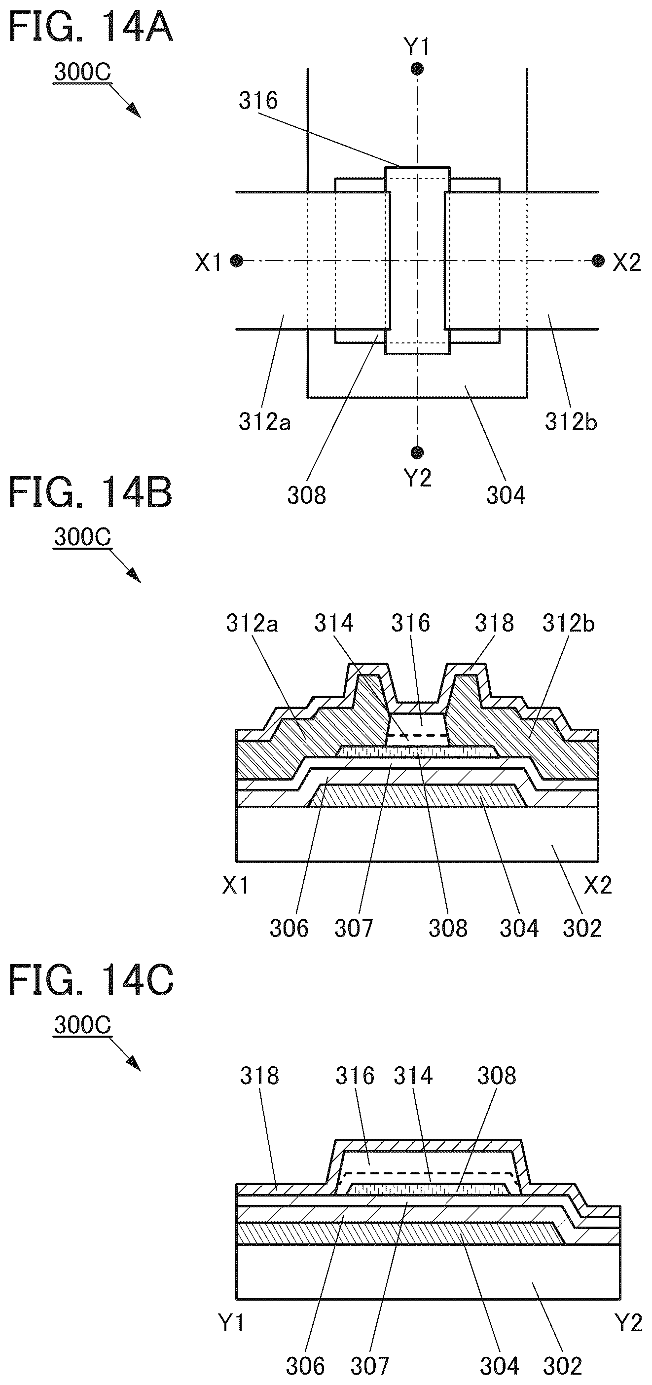 Patent US12366782 Figure 14 – Metal oxide and field-effect transistor