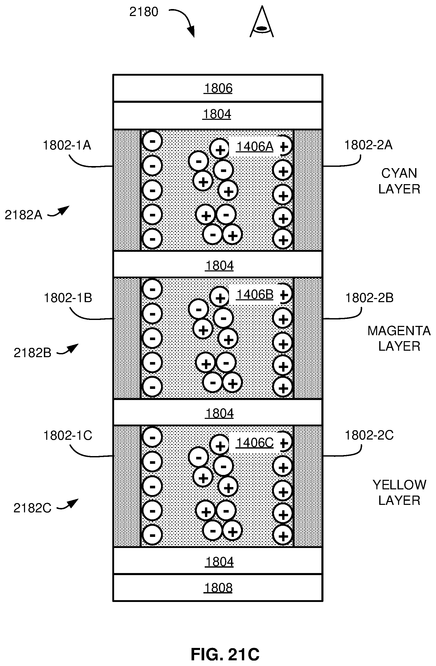 Patent US12366787 Figure 19 – Optical activation of chemical entities in electrophoretic dispersions for display devices