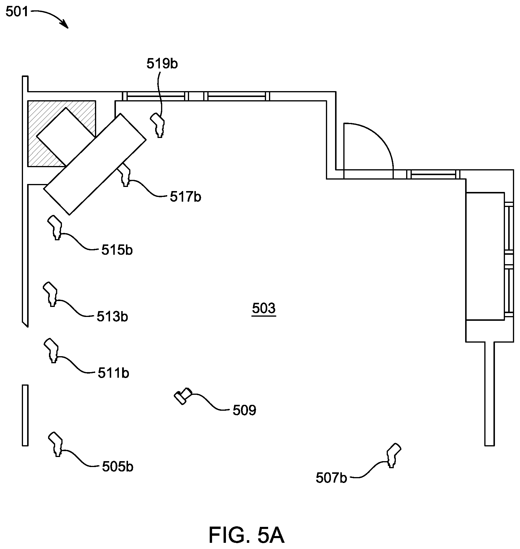 Patent US12366790 Figure 6 – Deployable multiple lighting system for residential and commercial interior photography and method thereof
