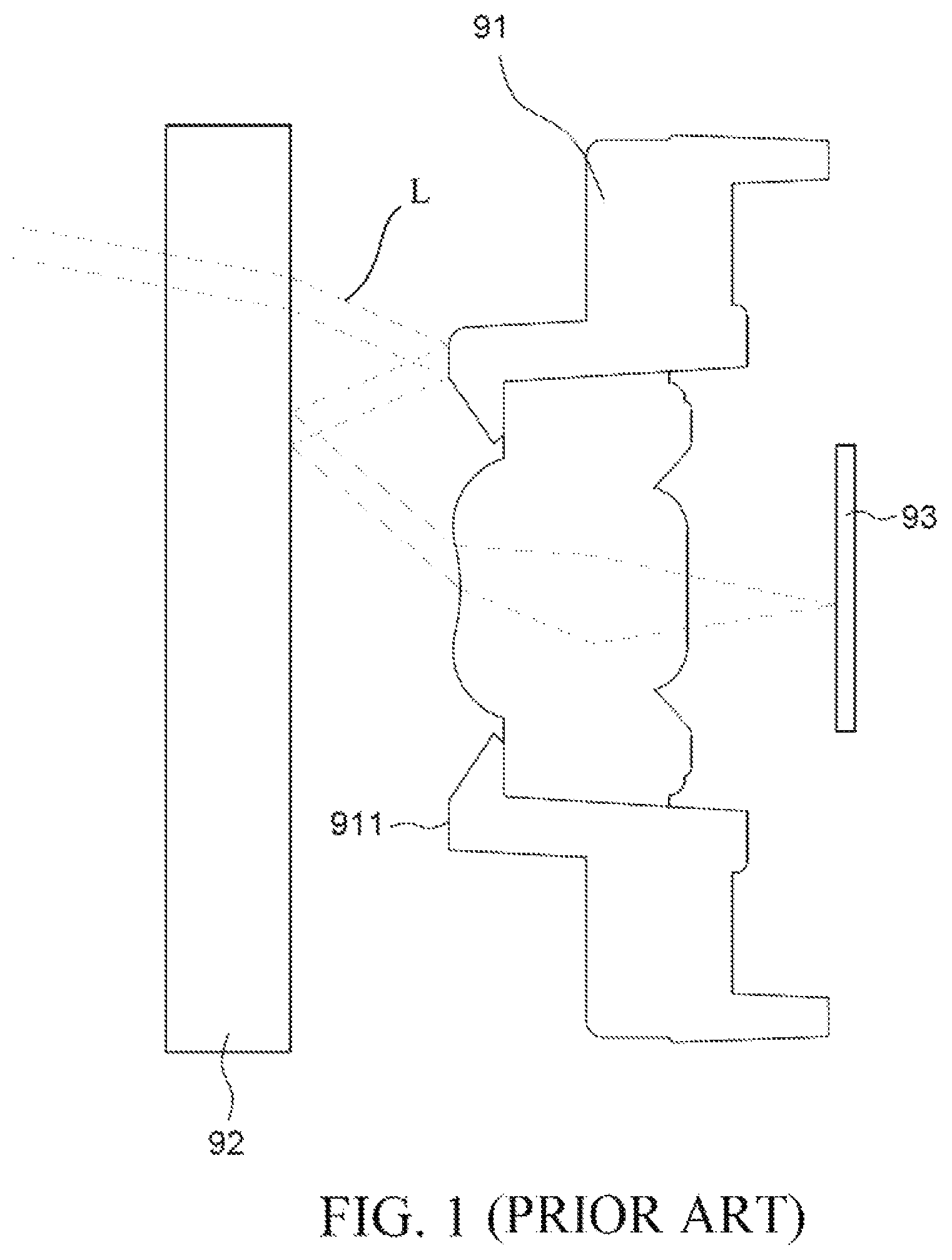Patent US12366791 Figure 1 – Lens barrel and optical recognition device