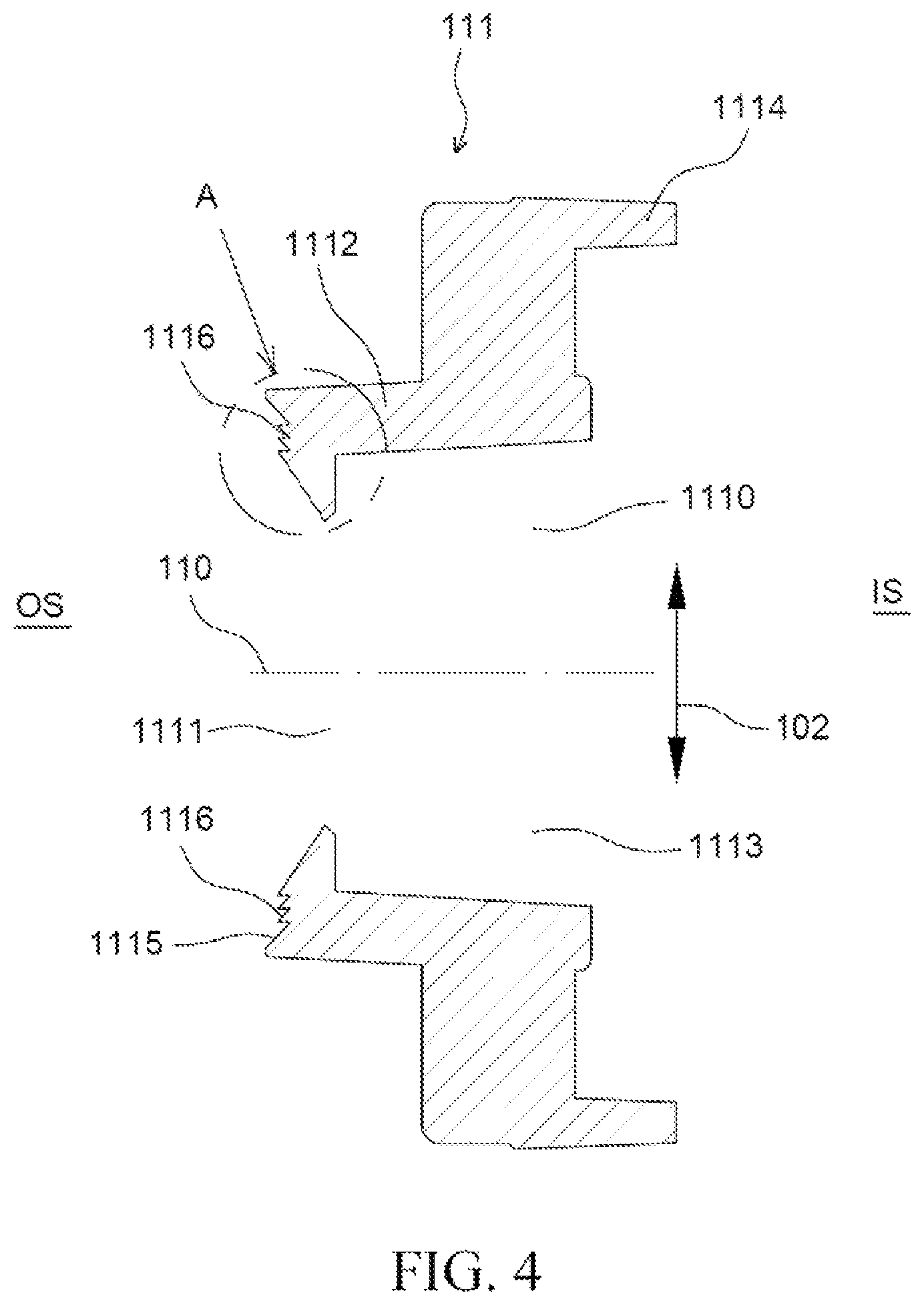 Patent US12366791 Figure 4 – Lens barrel and optical recognition device