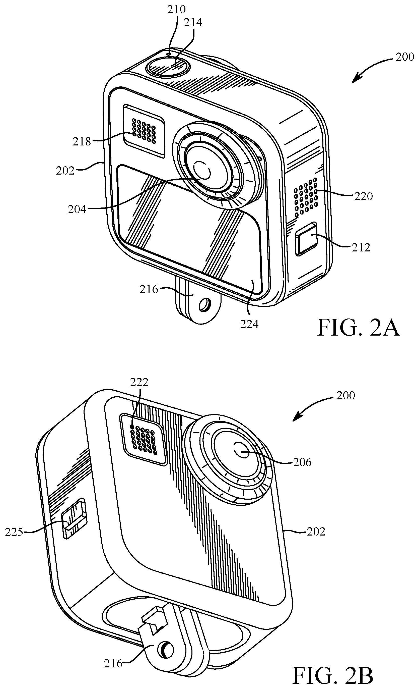 Patent US12366792 Figure 2 – Removable lens accessories for image capture devices