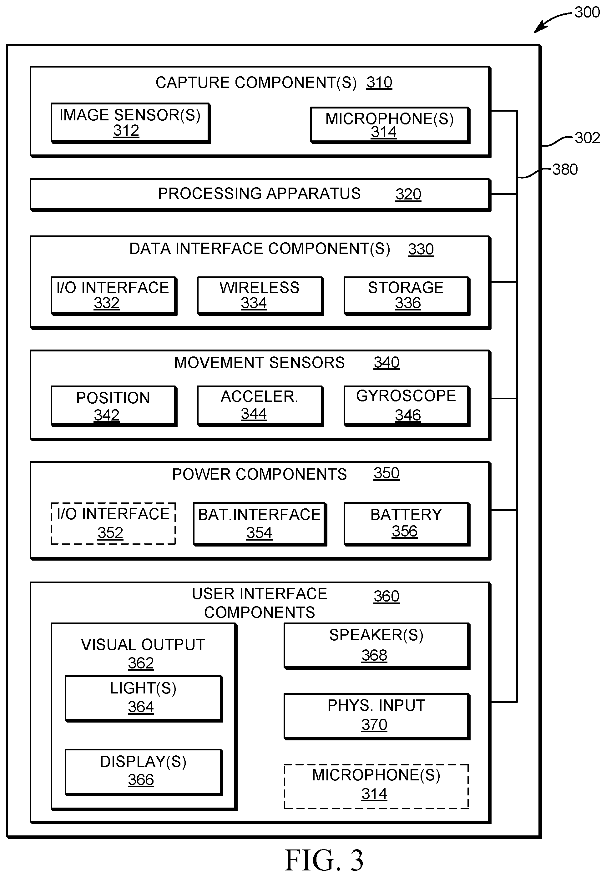 Patent US12366792 Figure 3 – Removable lens accessories for image capture devices