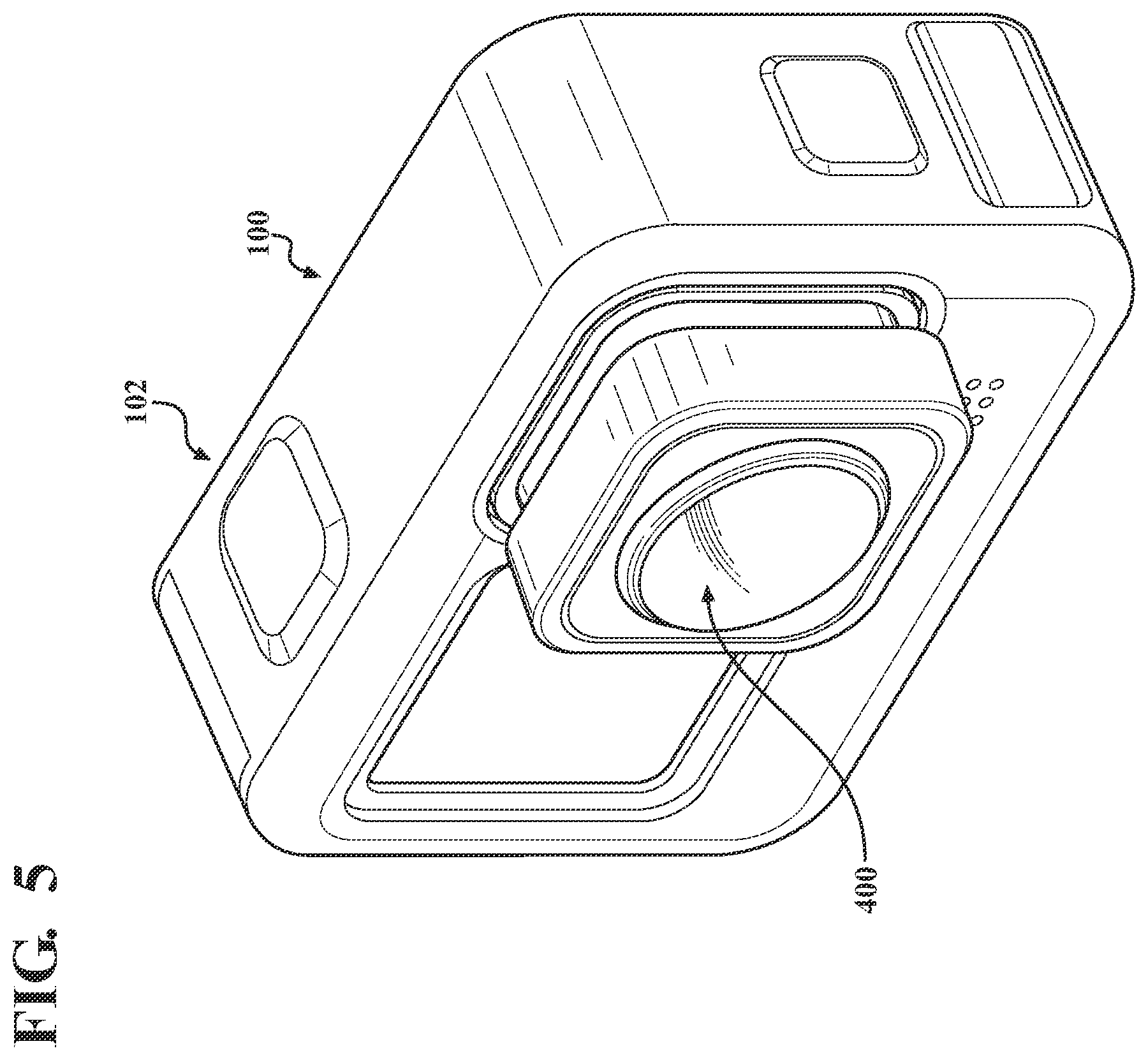 Patent US12366792 Figure 5 – Removable lens accessories for image capture devices