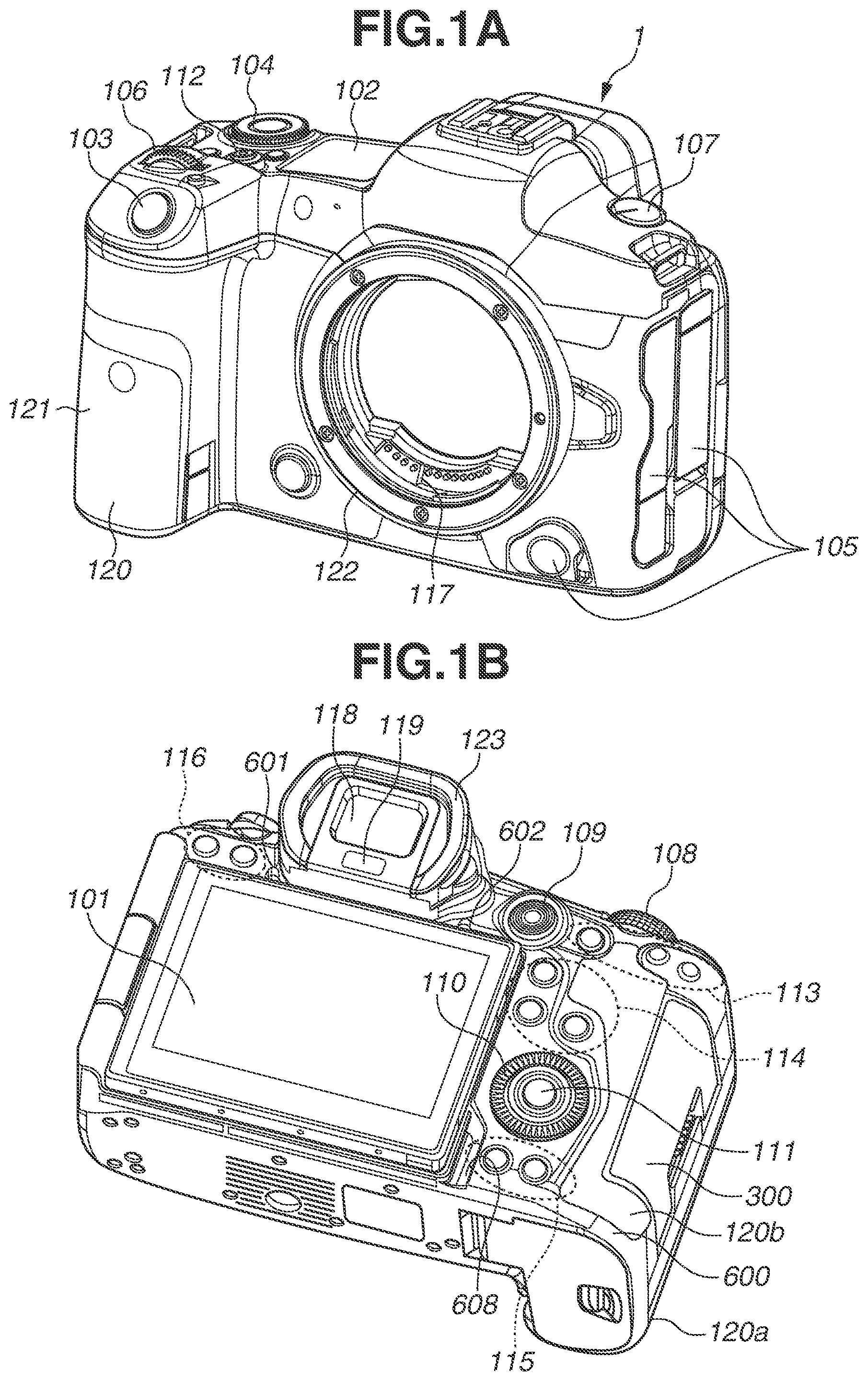 Patent US12366793 — Electronic apparatus — Figure 1