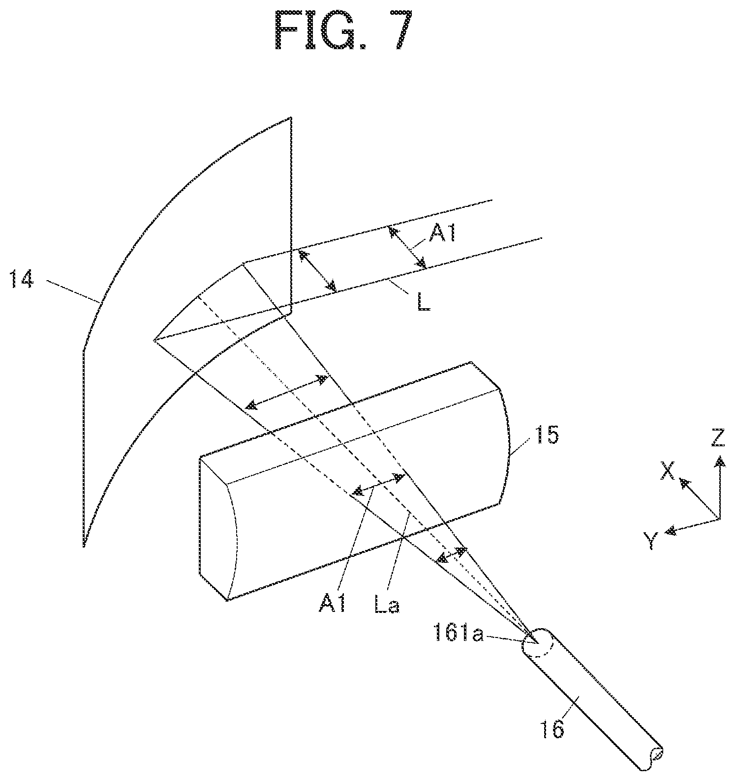 Patent US12366796 Figure 6 – Light source device and projection device