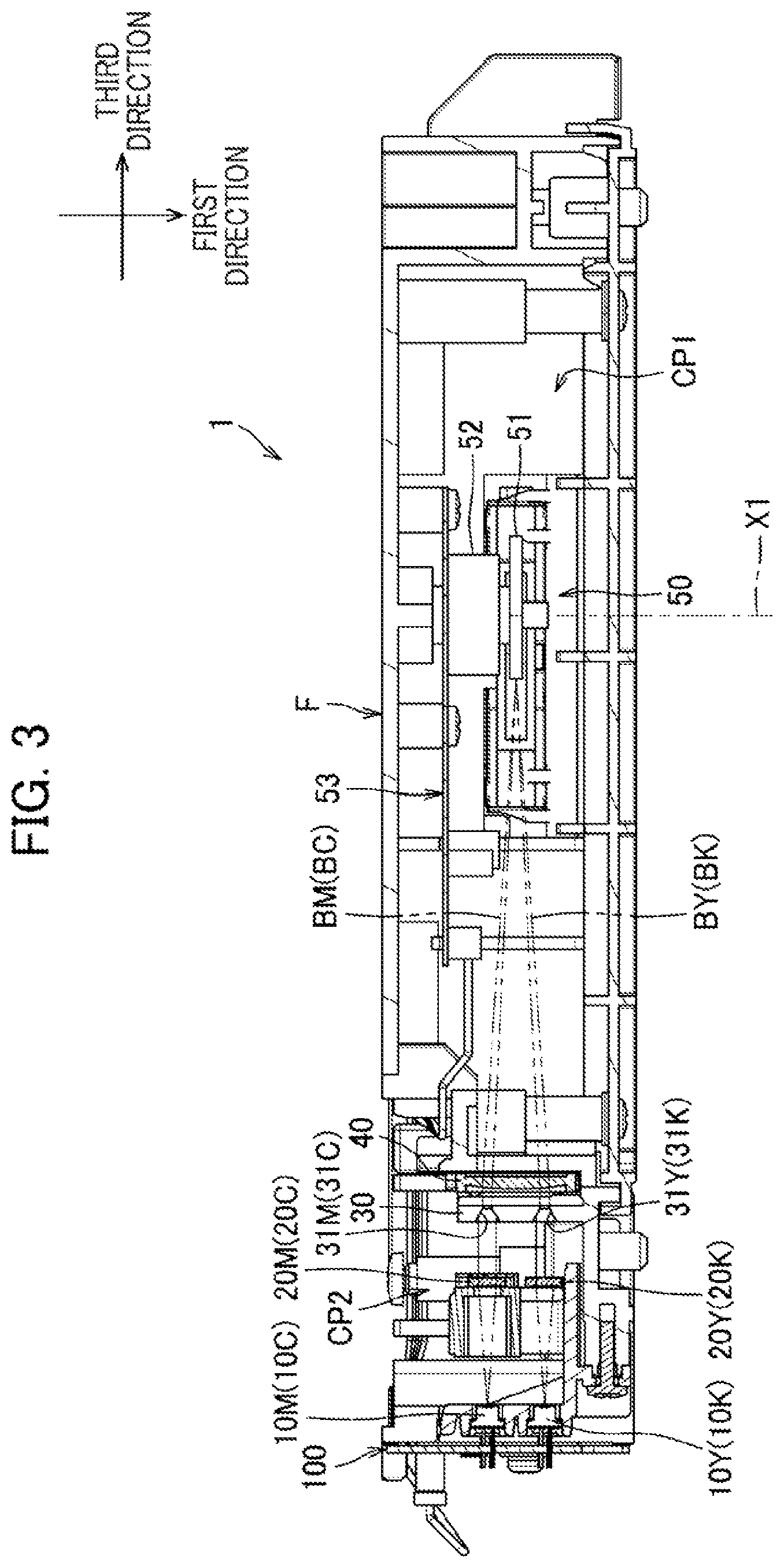 Patent US12366814 Figure 3 – Scanning optical device including first semiconductor laser, second semiconductor laser, first optical sensor, and second optical sensor which are mounted on circuit board