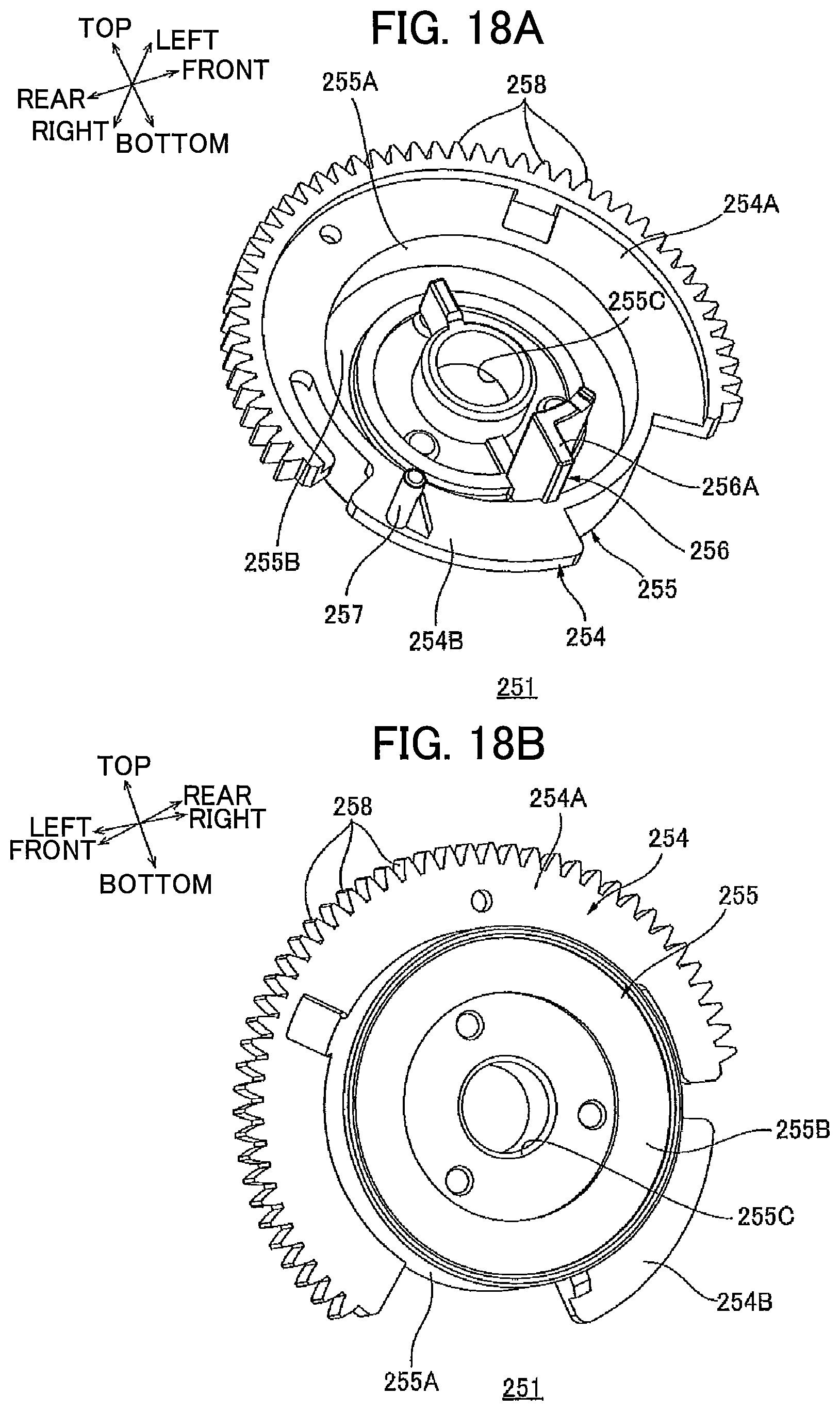 Patent US12366817 Figure 18 – Developing cartridge including protrusion positioned at outer surface of casing