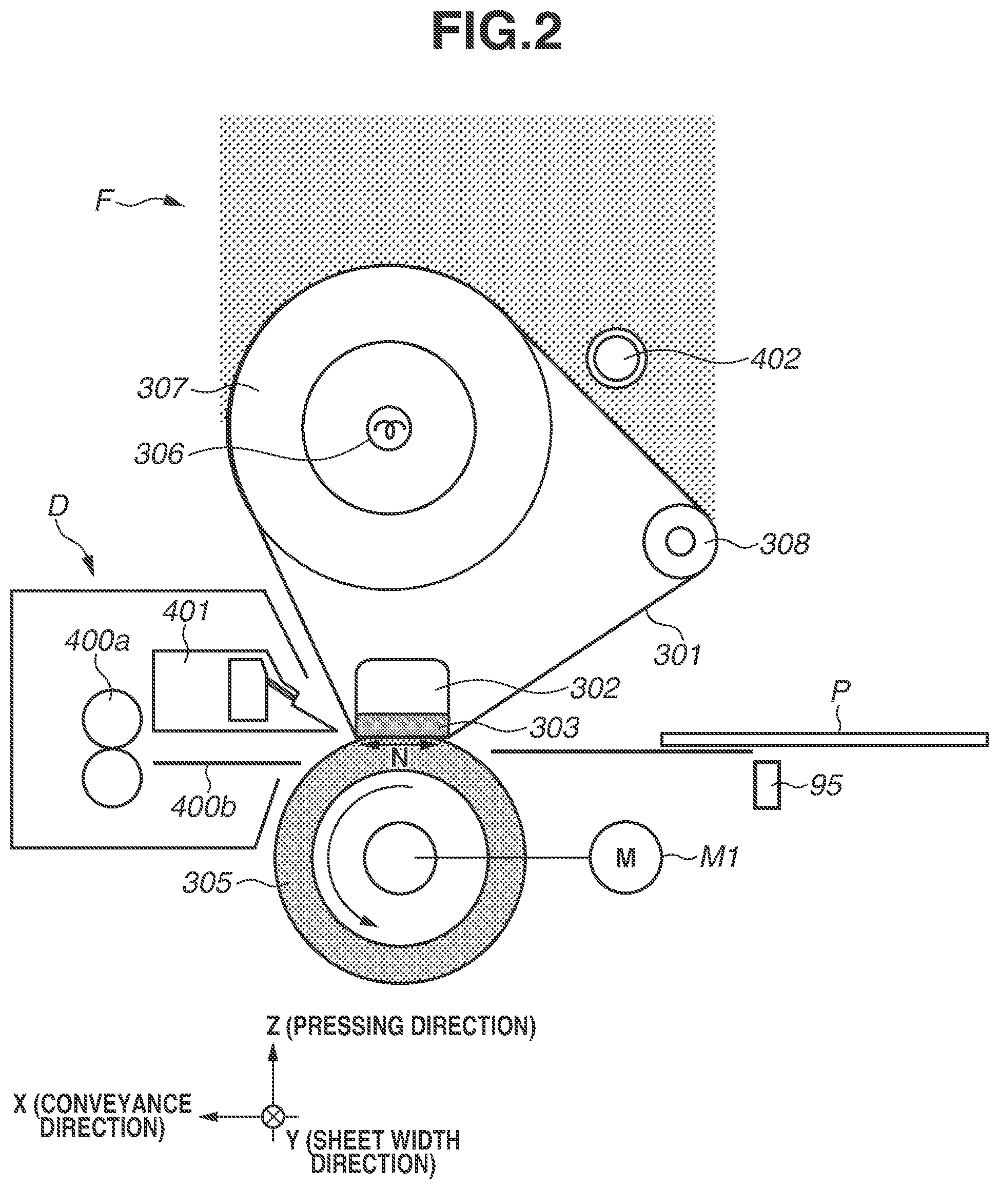 Patent US12366818 Figure 2 – Image forming apparatus to suppress gloss unevenness