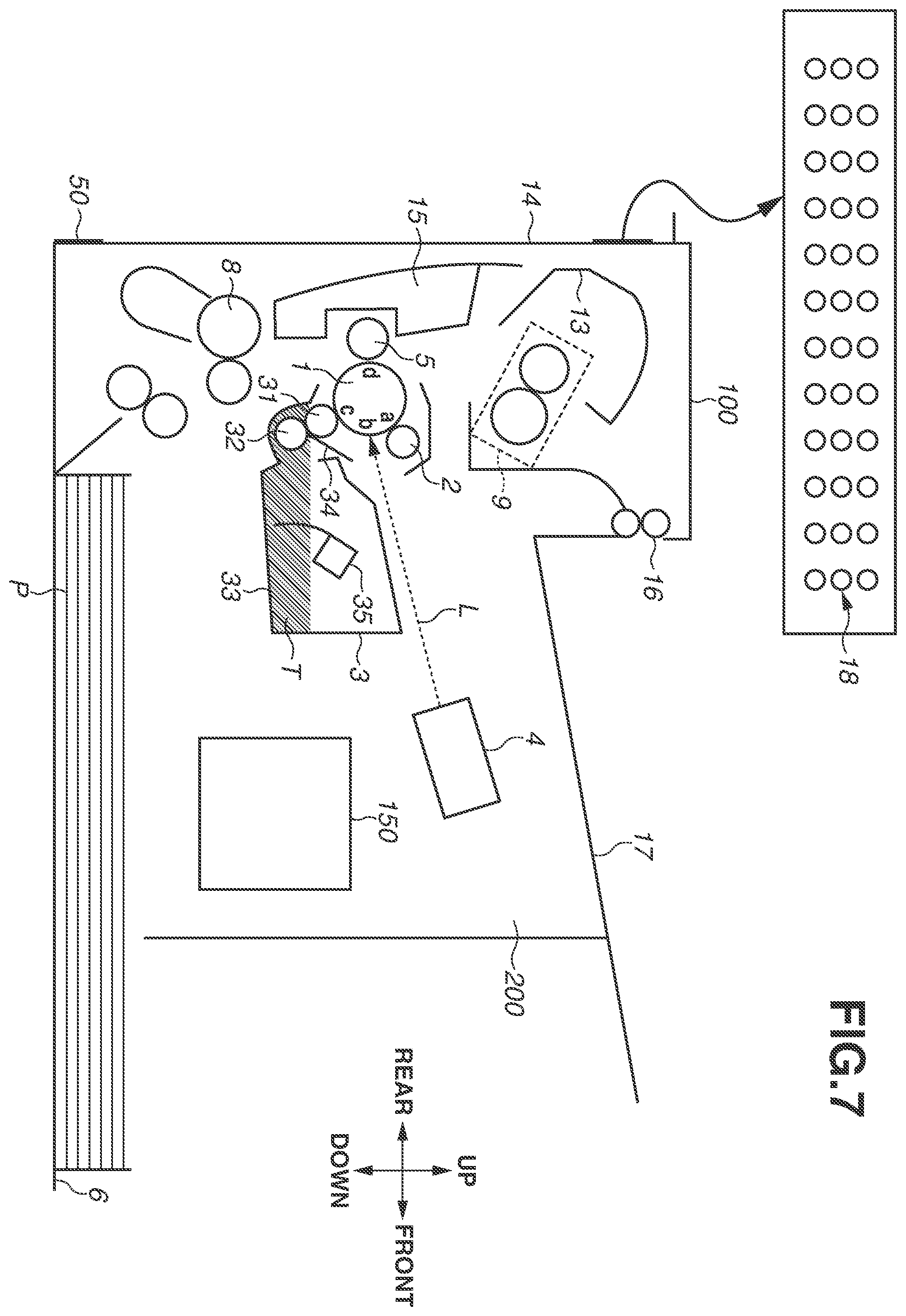 Patent US12366819 Figure 7 – Image forming apparatus