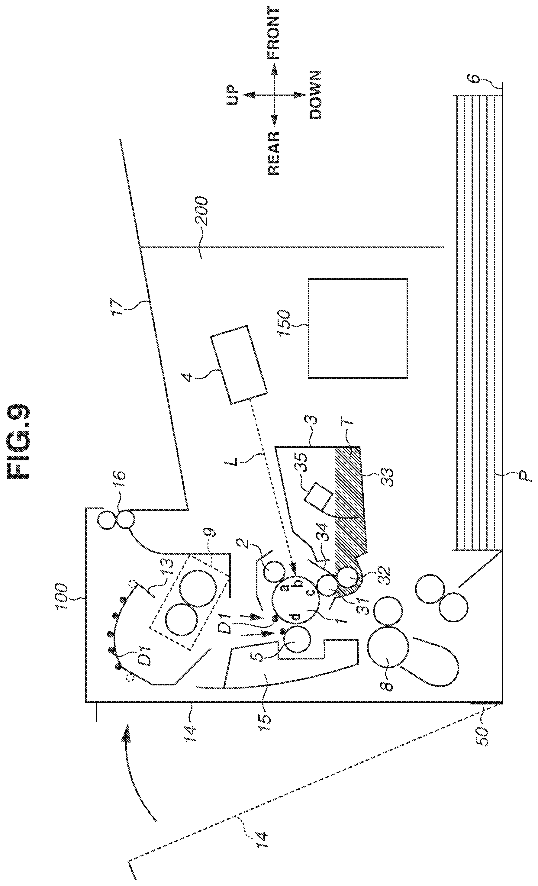Patent US12366819 Figure 9 – Image forming apparatus