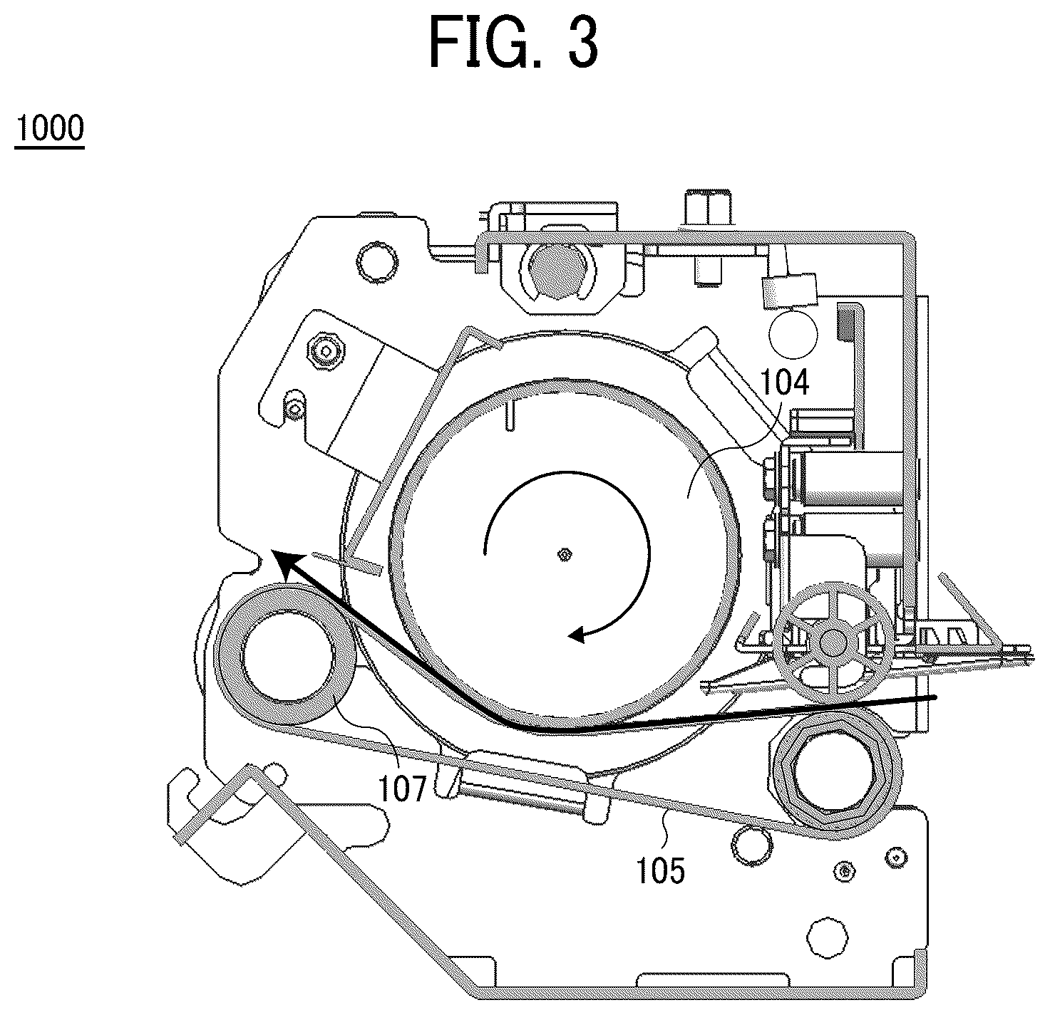 Patent US12366820 Figure 3 – Image forming apparatus