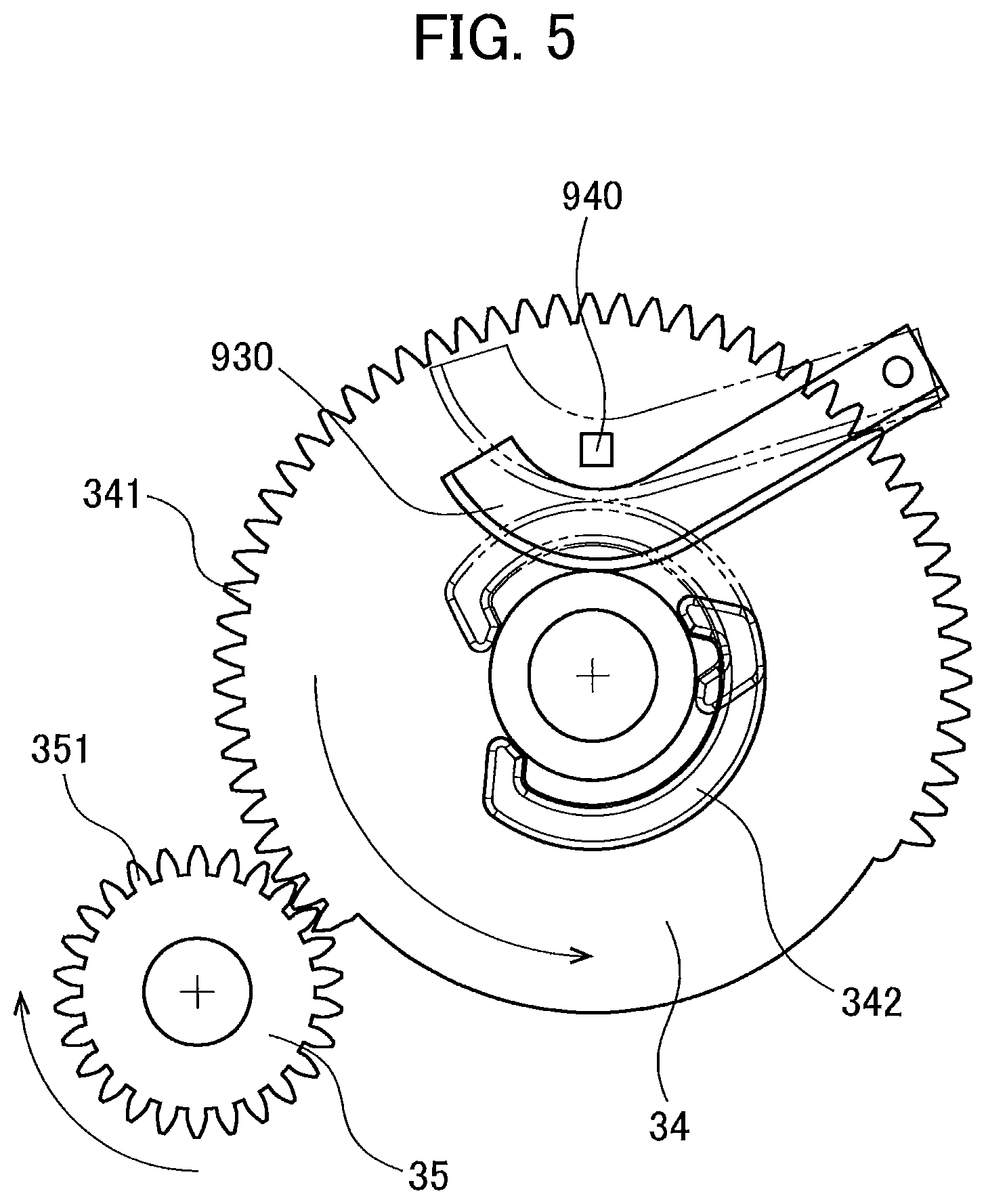Patent US12366821 Figure 5 – Drum cartridge including electrical contact surface movable relative to drum frame