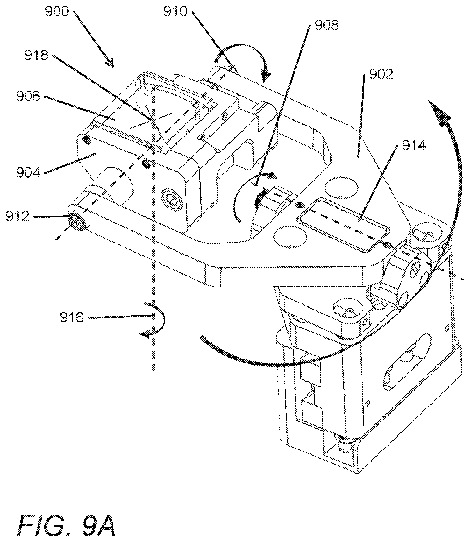 Patent US12366823 Figure 10 – Systems and methods for high-throughput recording of holographic gratings in waveguide cells