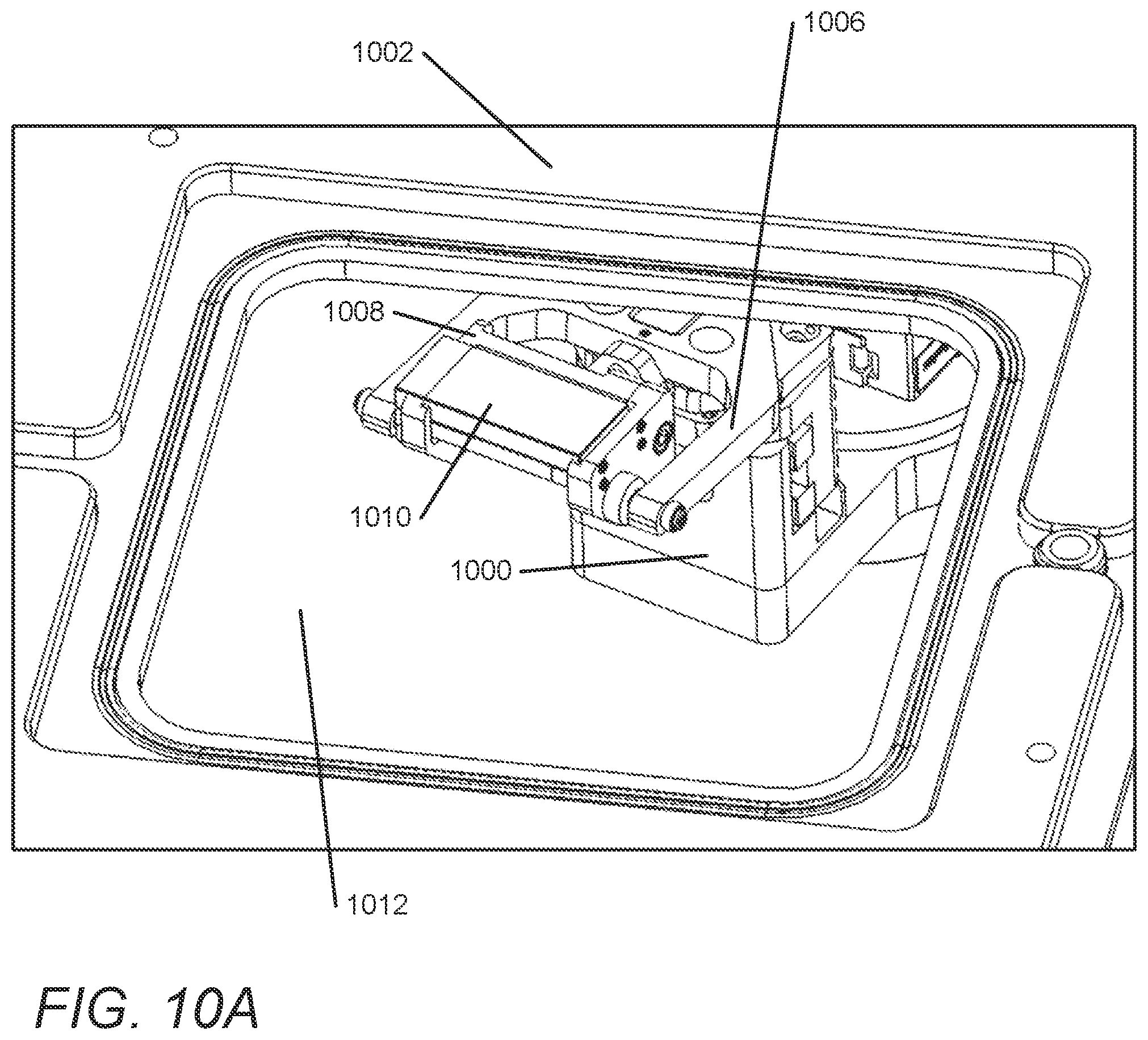 Patent US12366823 Figure 12 – Systems and methods for high-throughput recording of holographic gratings in waveguide cells