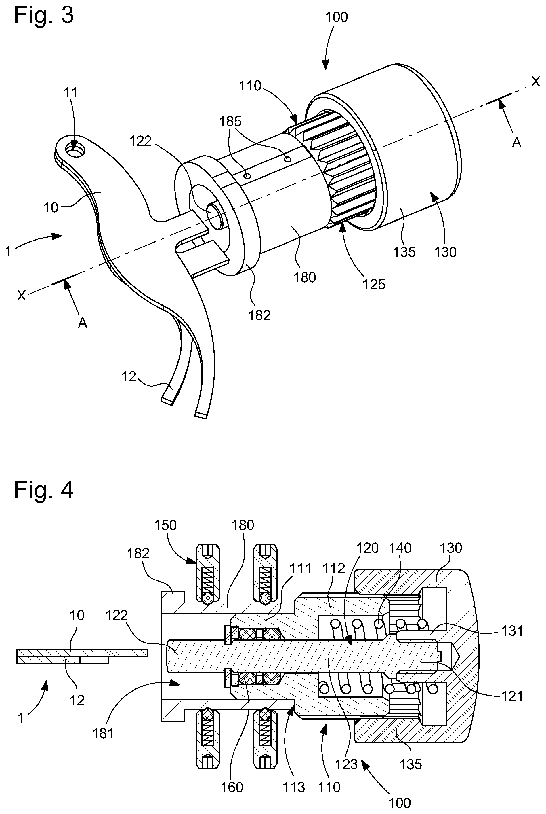 Patent US12366825 Figure 2 – Timepiece case comprising a correction member