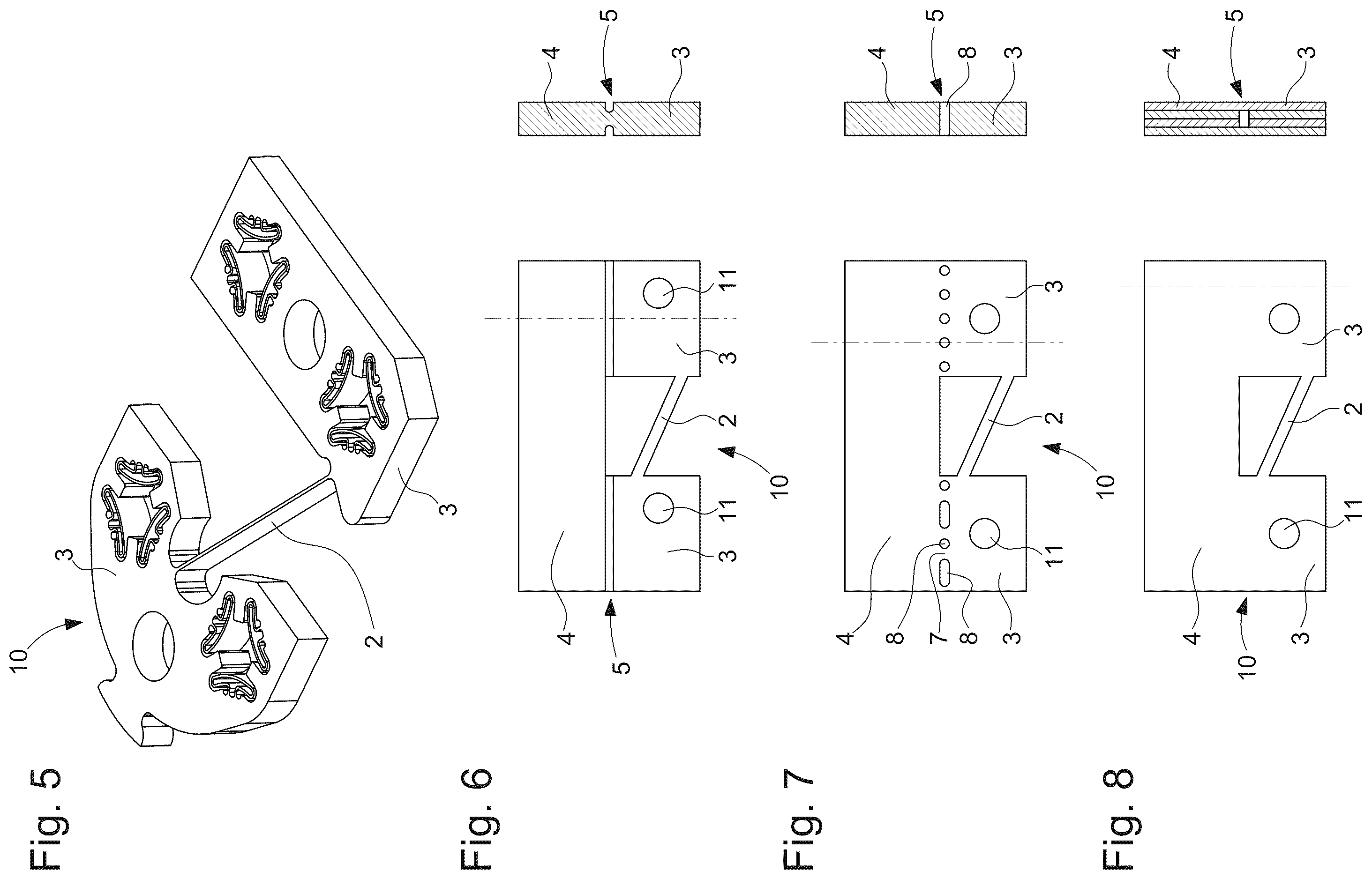 Patent US12366826 Figure 3 – Timepiece oscillator structure with a divisible element