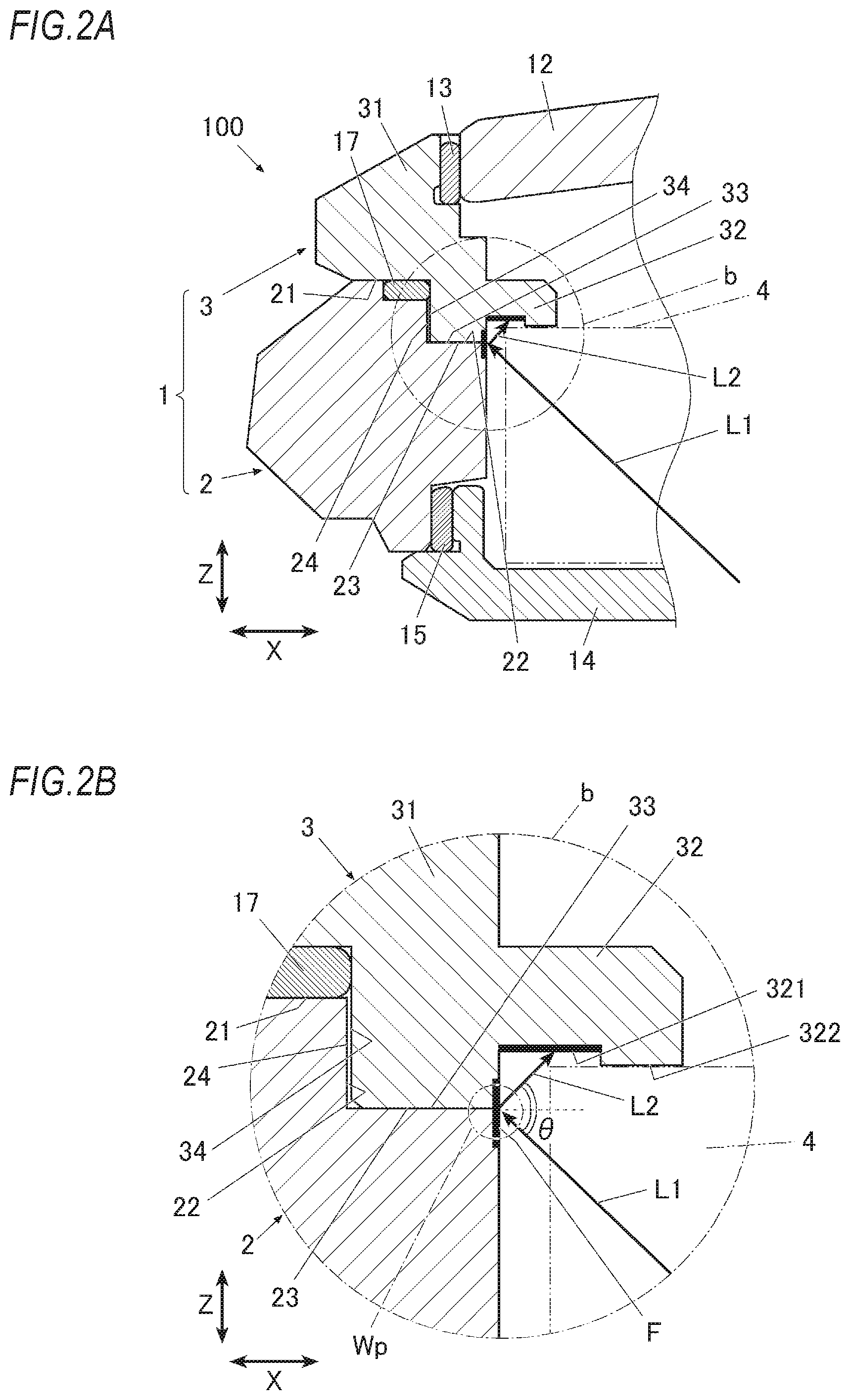 Patent US12366830 Figure 2 – Case and timepiece