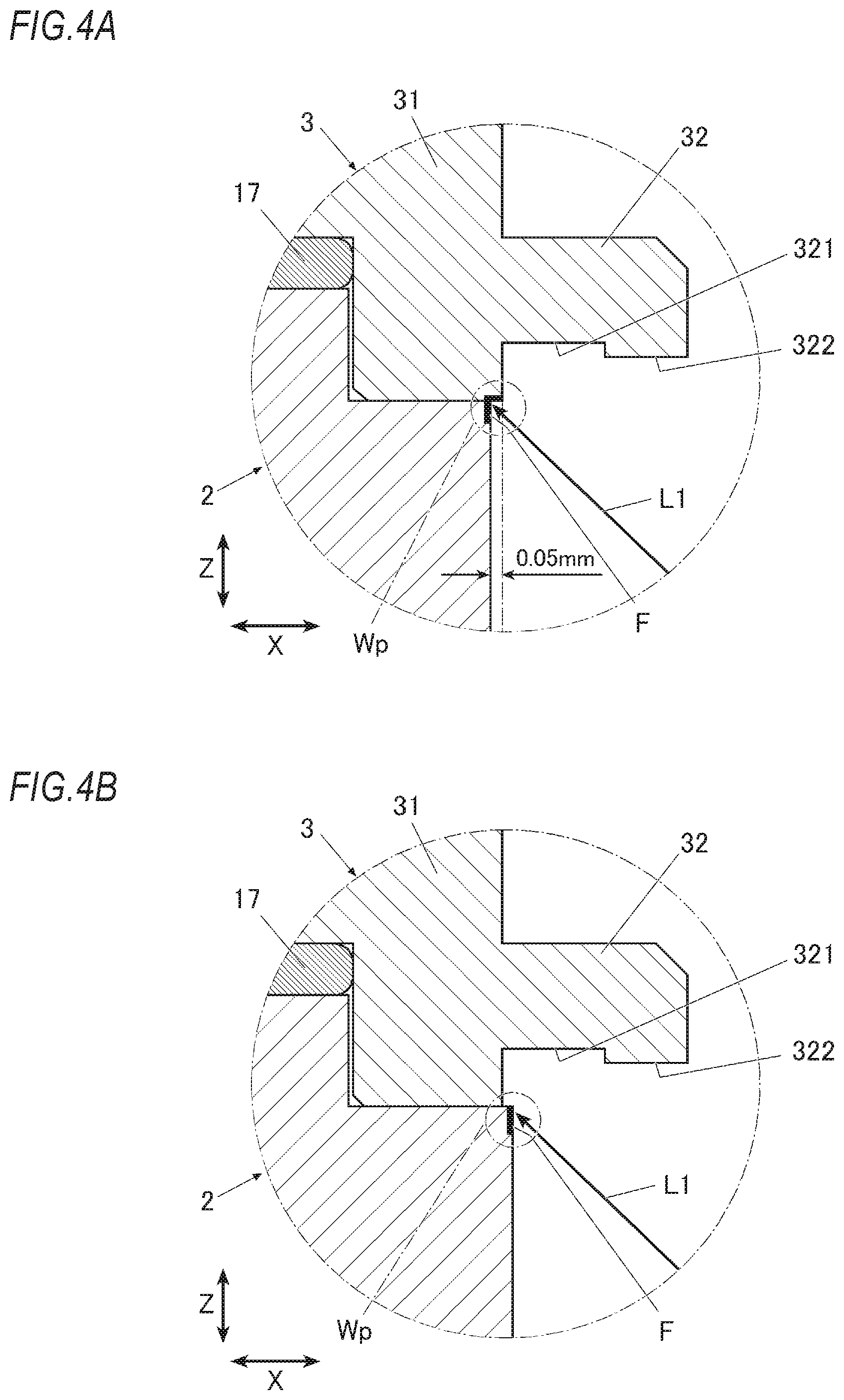 Patent US12366830 Figure 4 – Case and timepiece