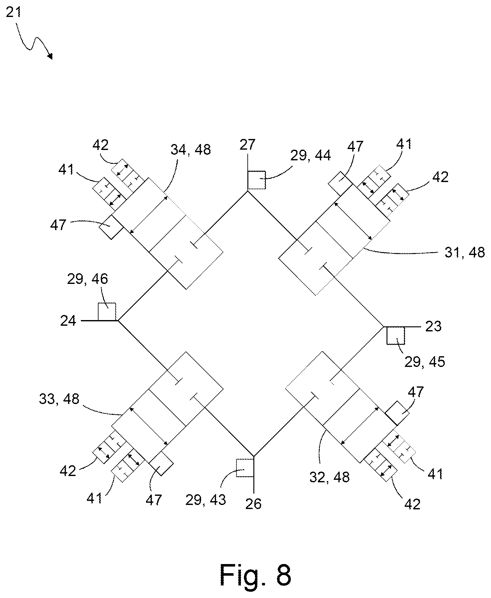 Patent US12366835 Figure 8 – Compressed air provision device and method