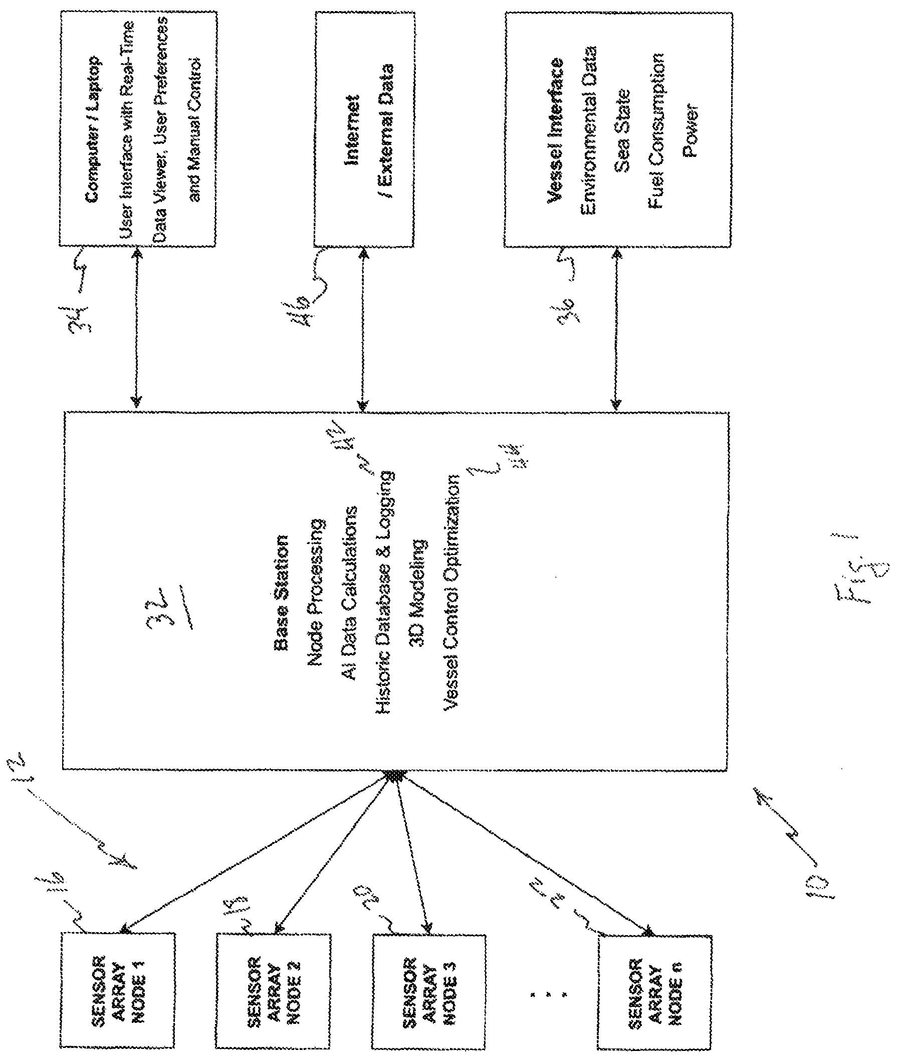 Patent US12366837 Figure 1 – Trim management system