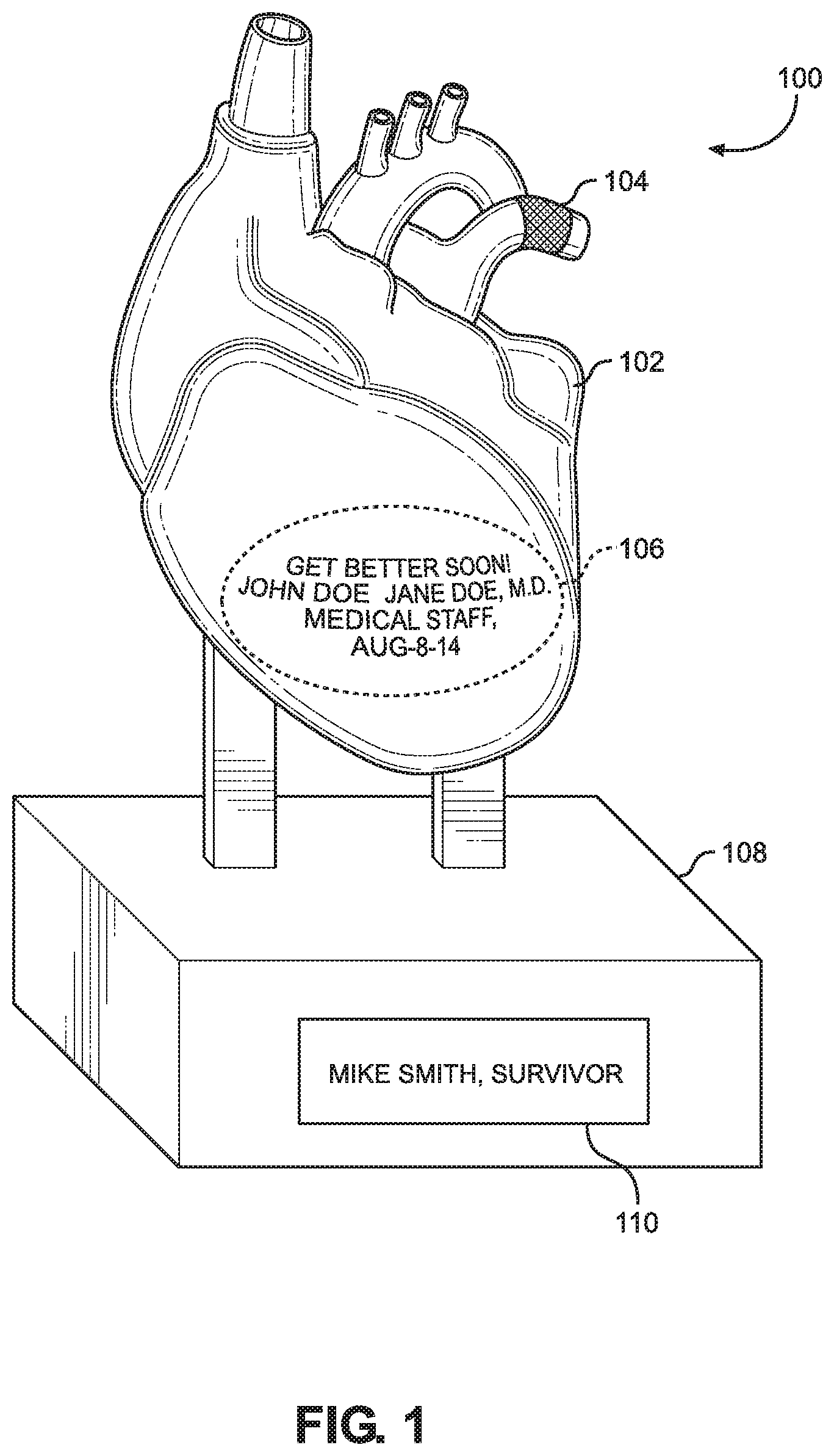 Patent US12366841 — Post-medical-procedure therapy device manufactured based on medical imagery and customized information of patient and method of manufacturing the same — Figure 1