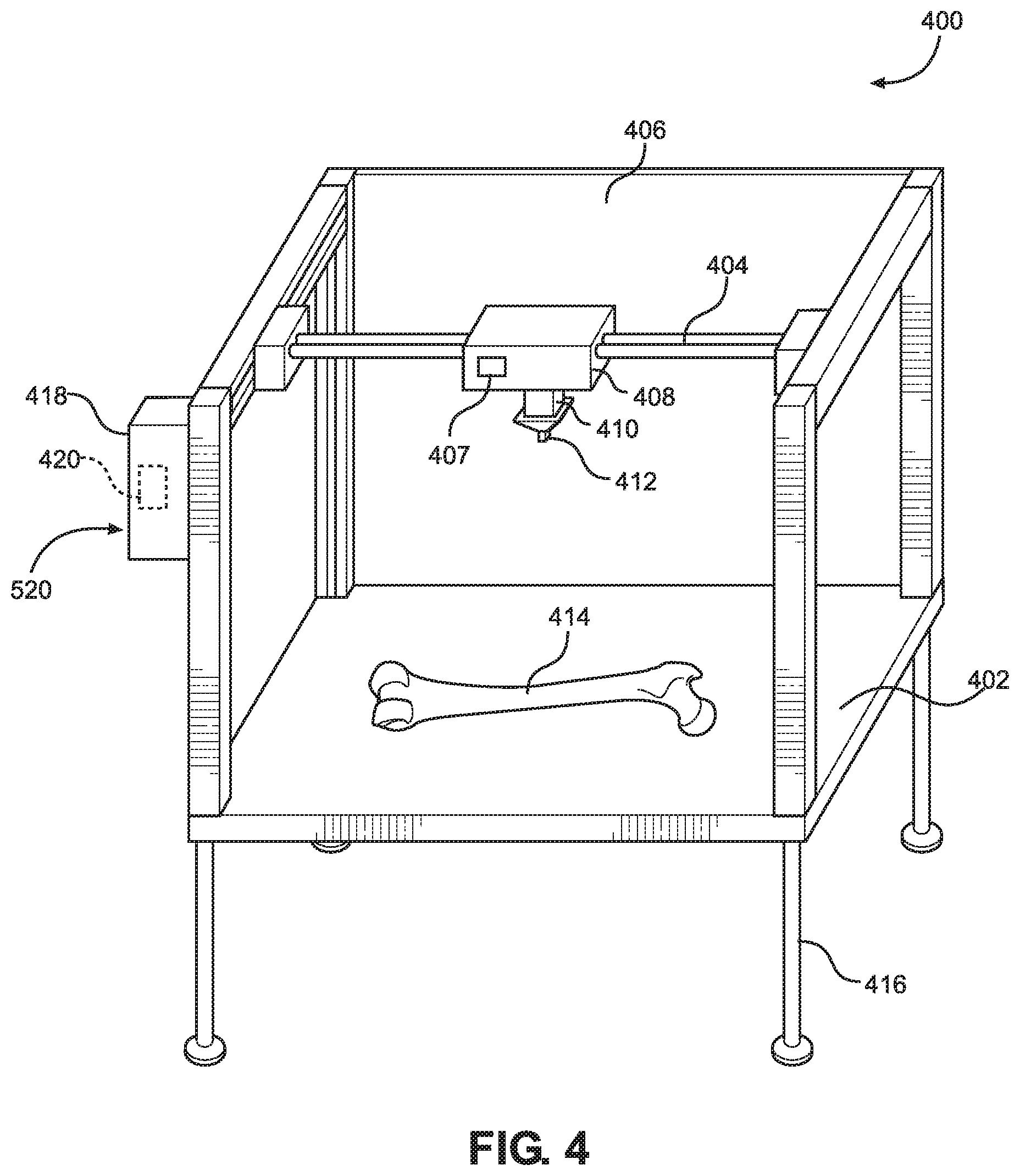 Patent US12366841 Figure 4 – Post-medical-procedure therapy device manufactured based on medical imagery and customized information of patient and method of manufacturing the same